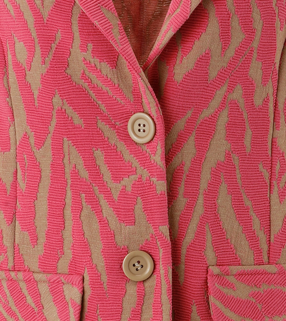 Aniston SELECTED Blazer court in trendy Jacquard-Qualität - NEUE KOLLEKTION