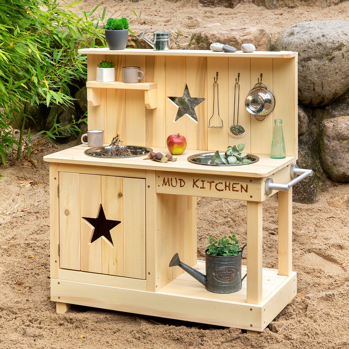 Image of MUDDY BUDDY® Outdoor-Spielküche »Adventurer Star«, Matschküche, natur bei Ackermann Versand Schweiz