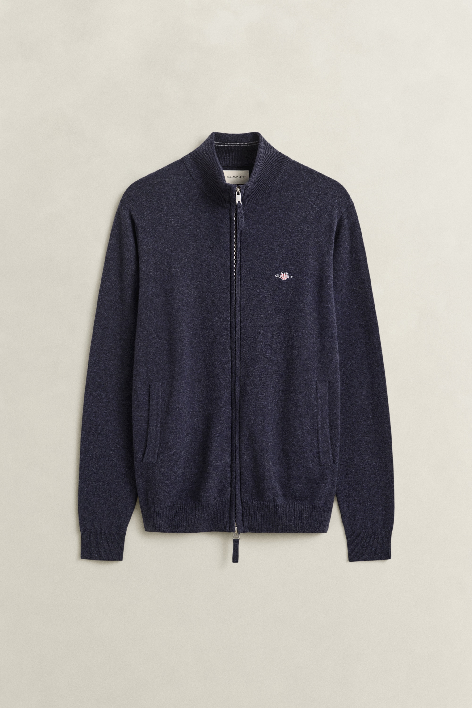 Gant Cardigan »SUPERFINE LAMBSWOOL« Reissverschluss, aus Wolle, regular fit