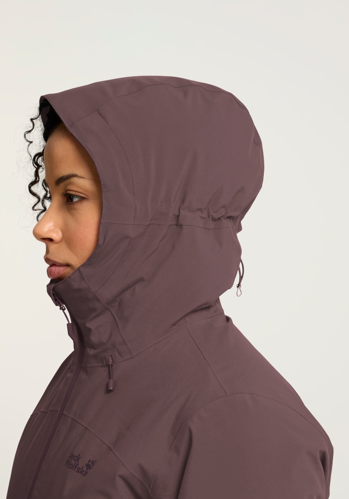 Jack Wolfskin Manteau d'hiver »HEIDELSTEIN 2 INS JKT W« à manches longues, en polyester