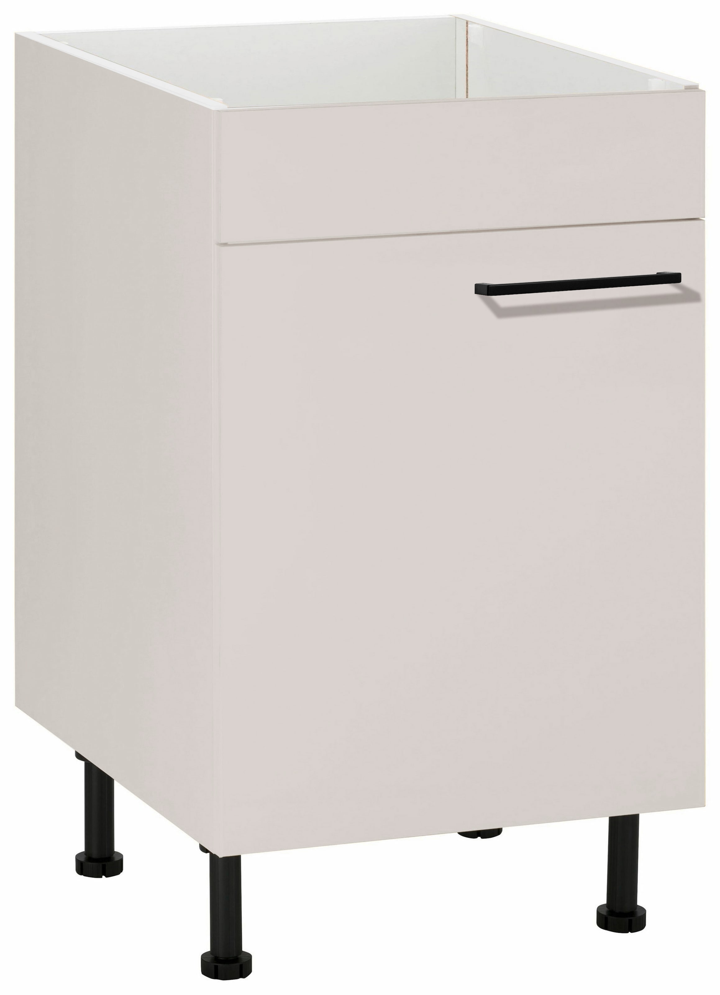 Image of wiho Küchen Spülenschrank "Nisos" 50 cm breit, mit verstellbaren Füssen, ohne Arbeitsplatte