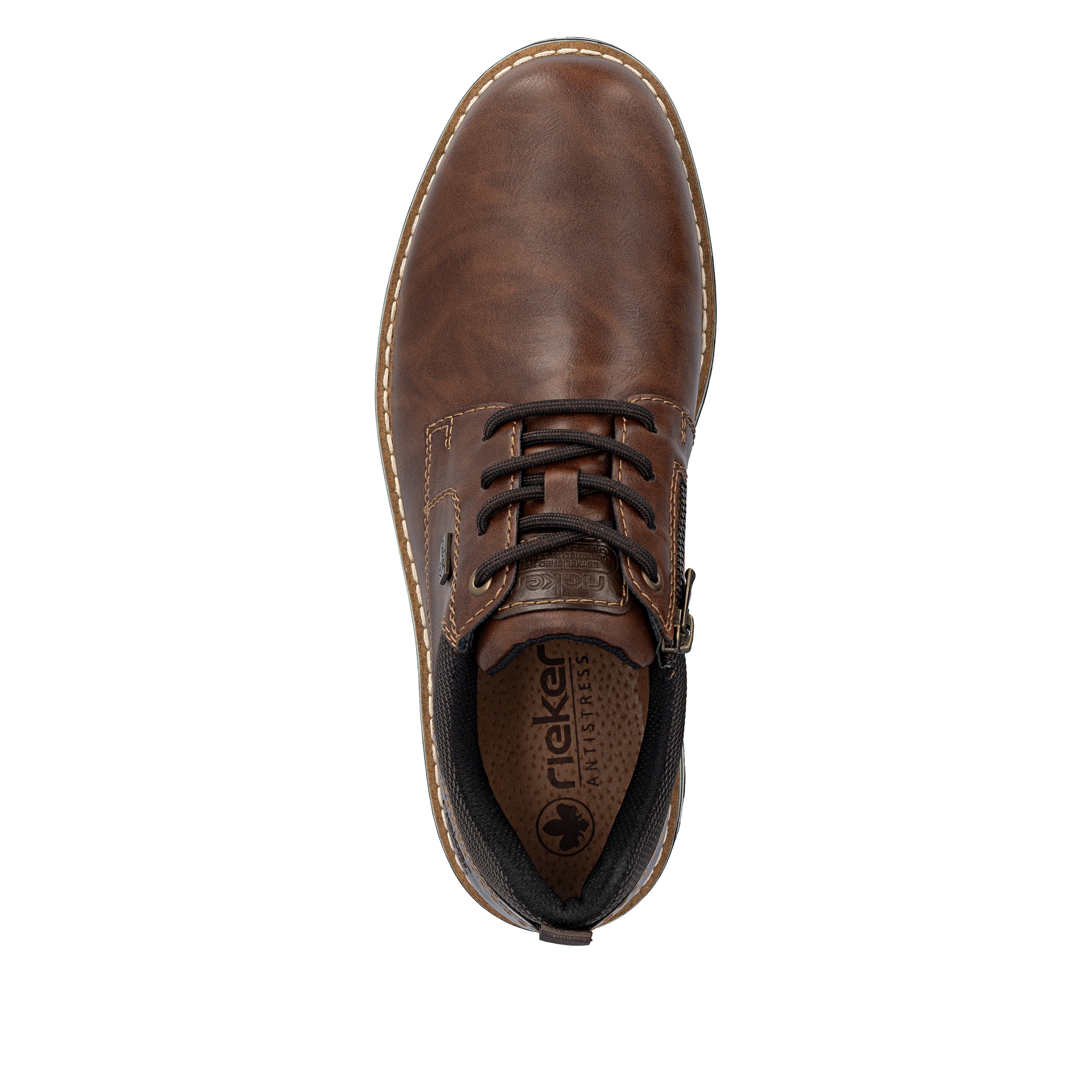 Rieker Chaussure à lacets  Business Schnürer, Halbschuh, Casual Sneaker mit Innenreissverschluss