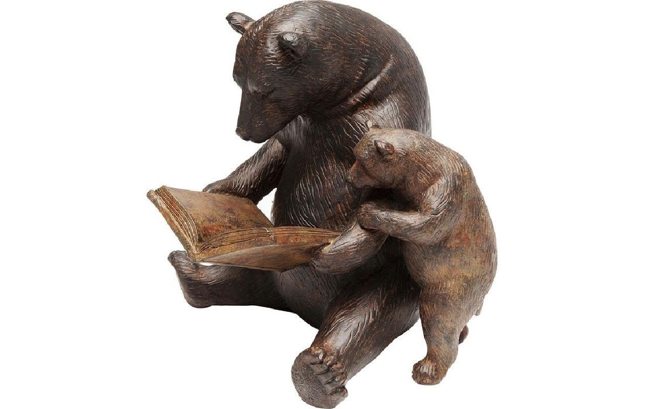 KARE Dekofigur »Reading Bears, Polyresin«