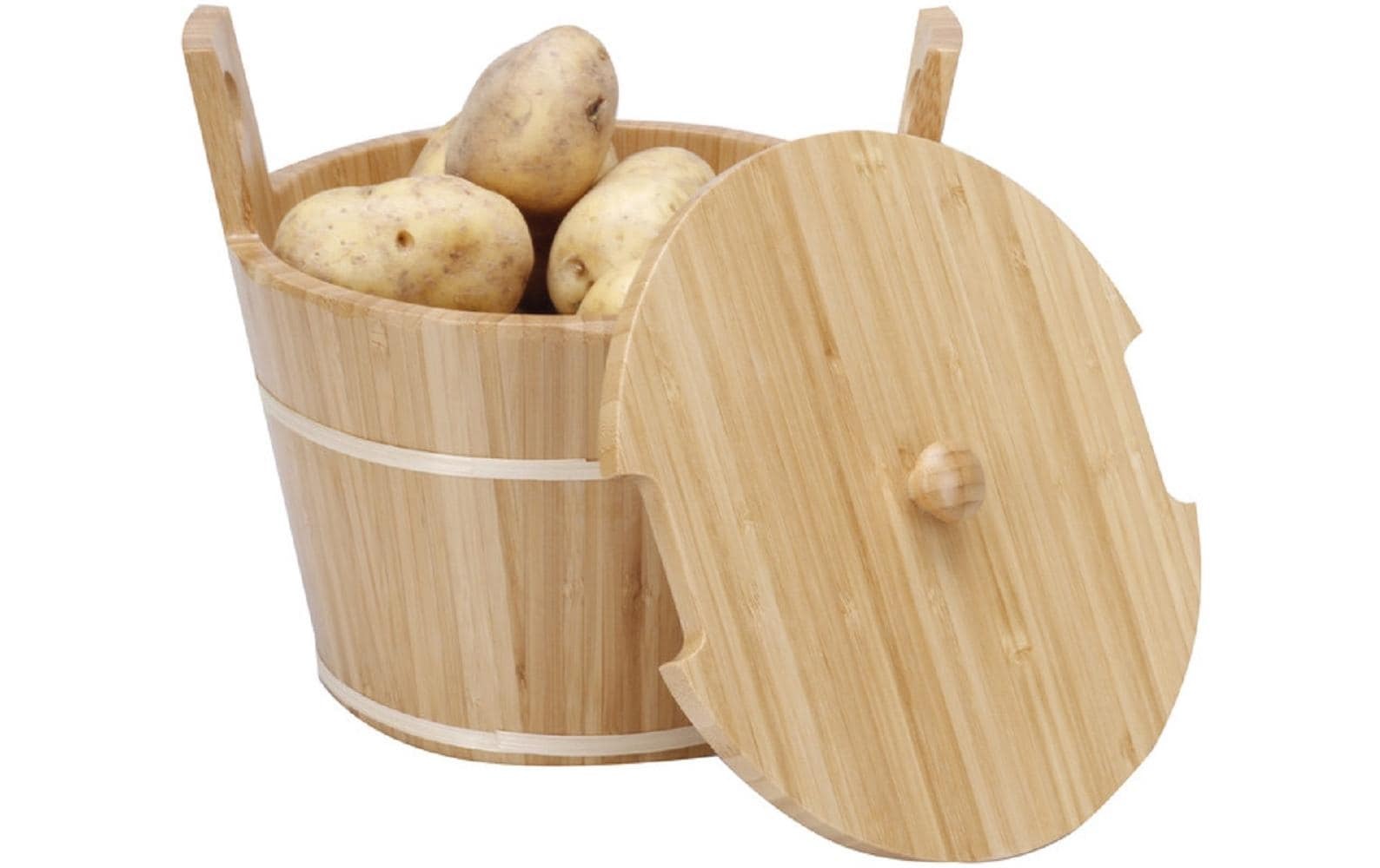 Image of Nouvel Kartoffelkiste "Melchterli, 20 x 22 x 19,5 cm, Holz"