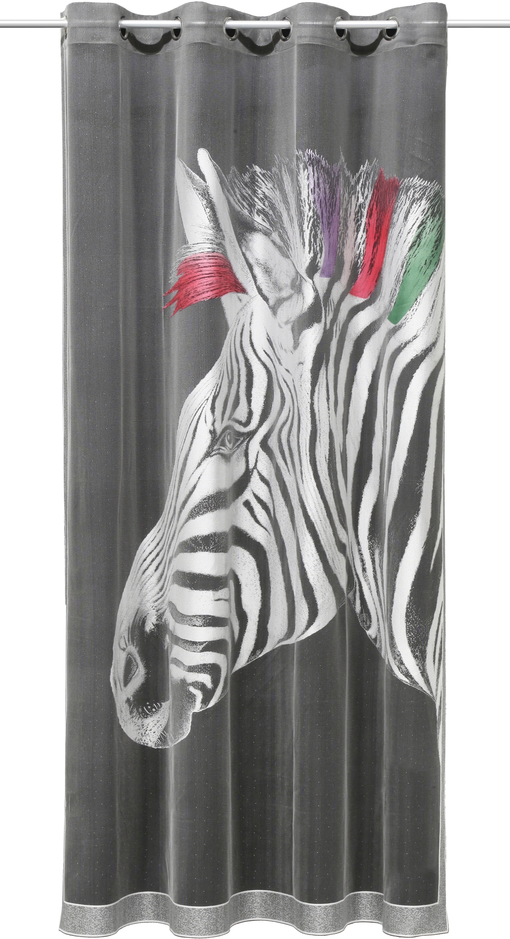 Image of WILLKOMMEN ZUHAUSE by ALBANI GROUP Gardine »Punky«, (1 St.), Ösenschal bei Ackermann Versand Schweiz