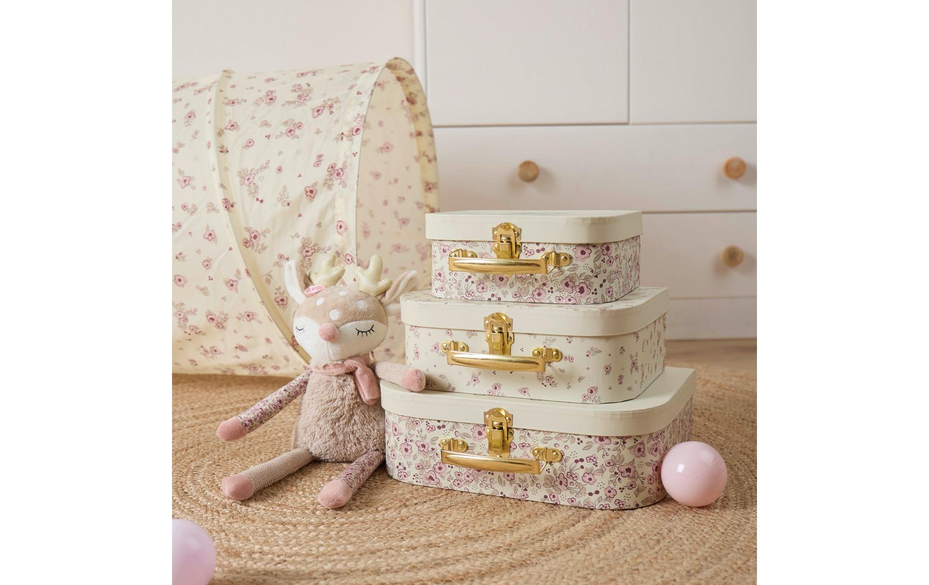 BIECO Spielwerkzeugkoffer »Ella vintage flowers 3er Set«