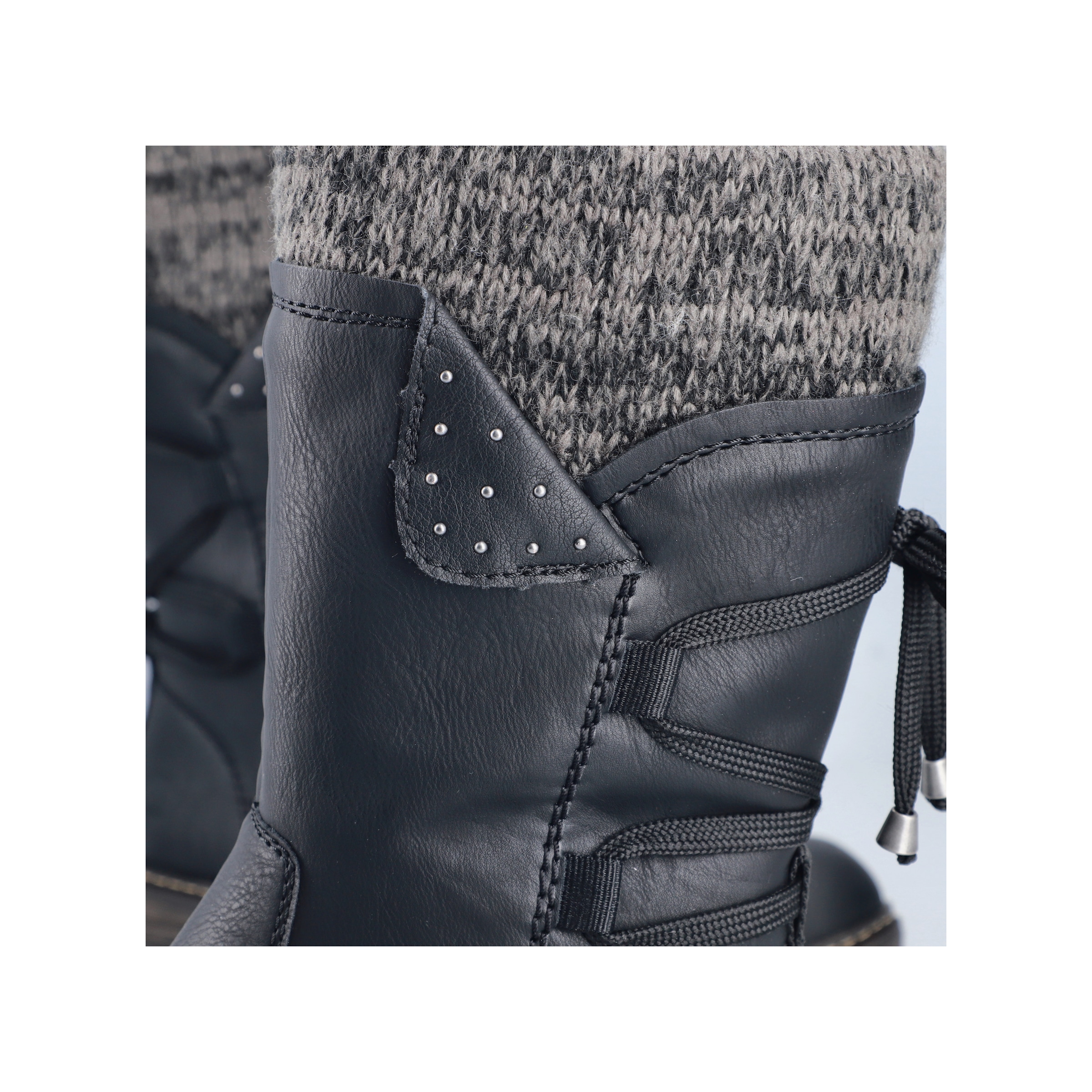 Rieker Winterstiefel  , Winterboots, Profilsohle, Warmfutter, mit Rieker-TEX