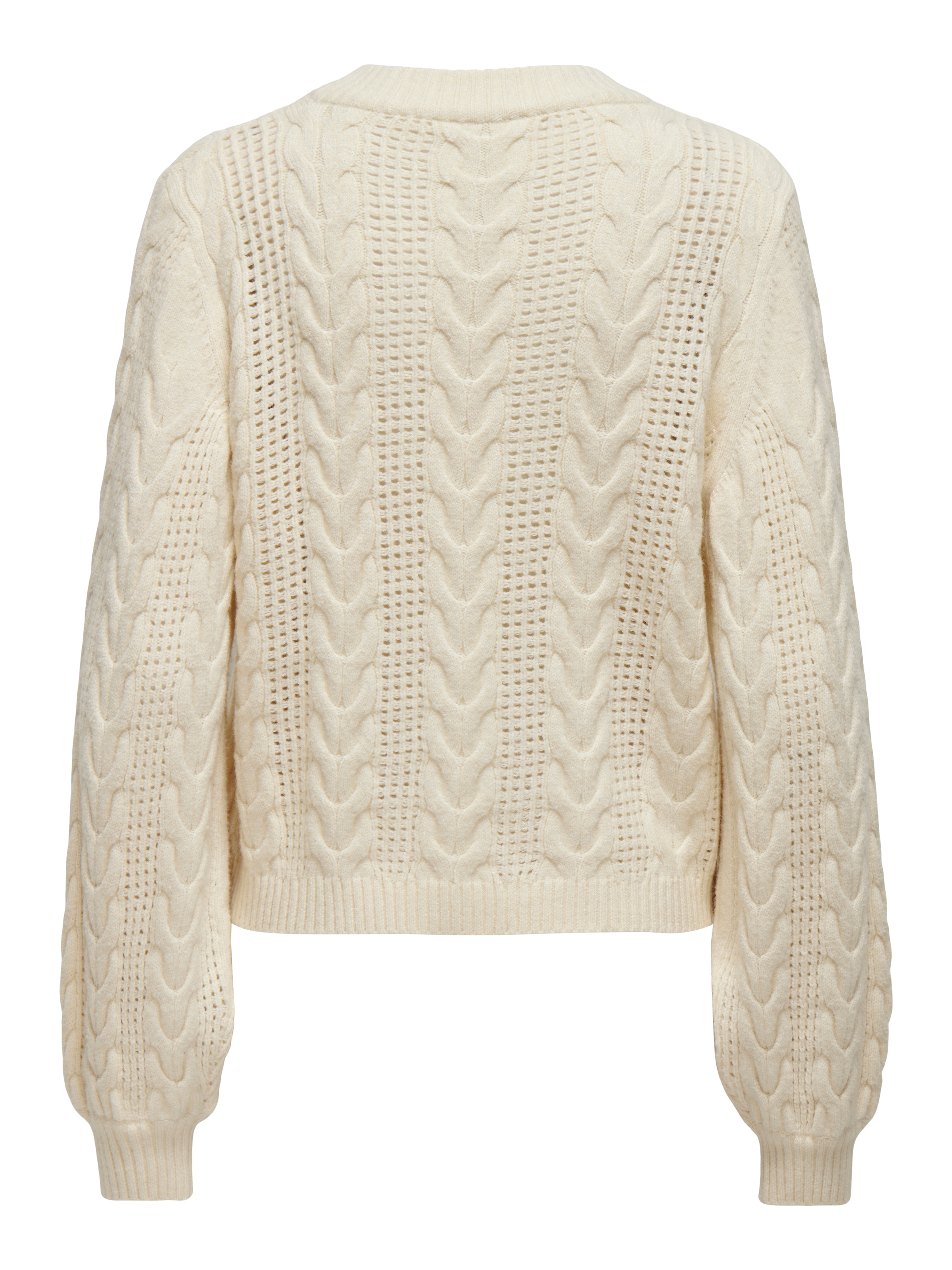 ONLY Rundhalspullover »ONLRUBINA LS CABLE O-NECK KNT NOOS«