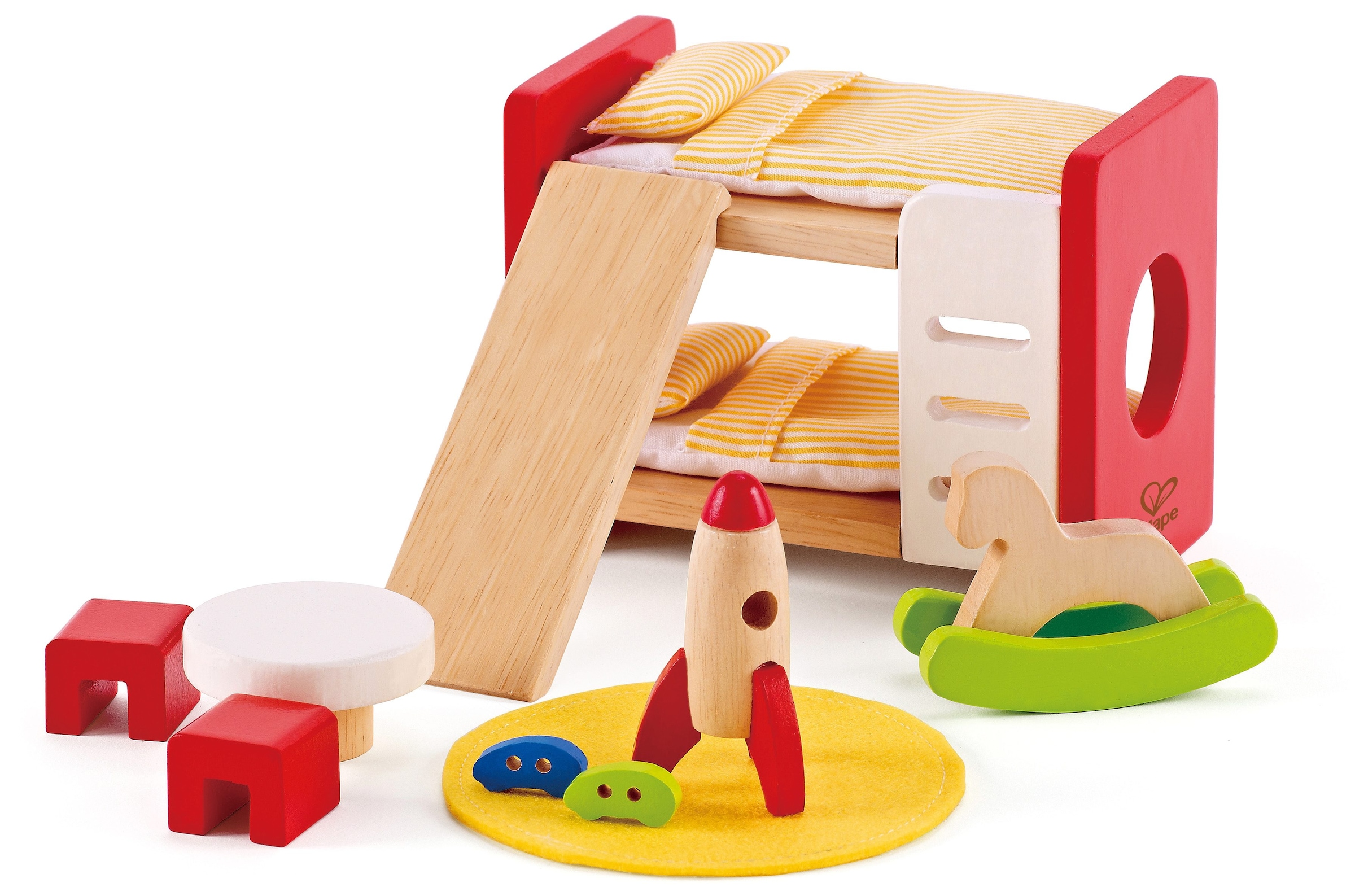Image of Hape Puppenhausmöbel "Kinderzimmer"