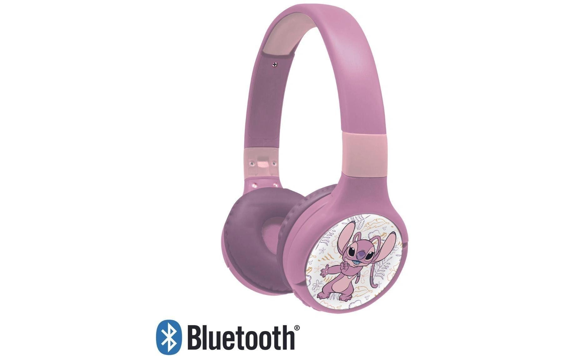 Lexibook® On-Ear-Kopfhörer »Disney Stitch Angel 2in1 Bluetooth-Kopfhörer«