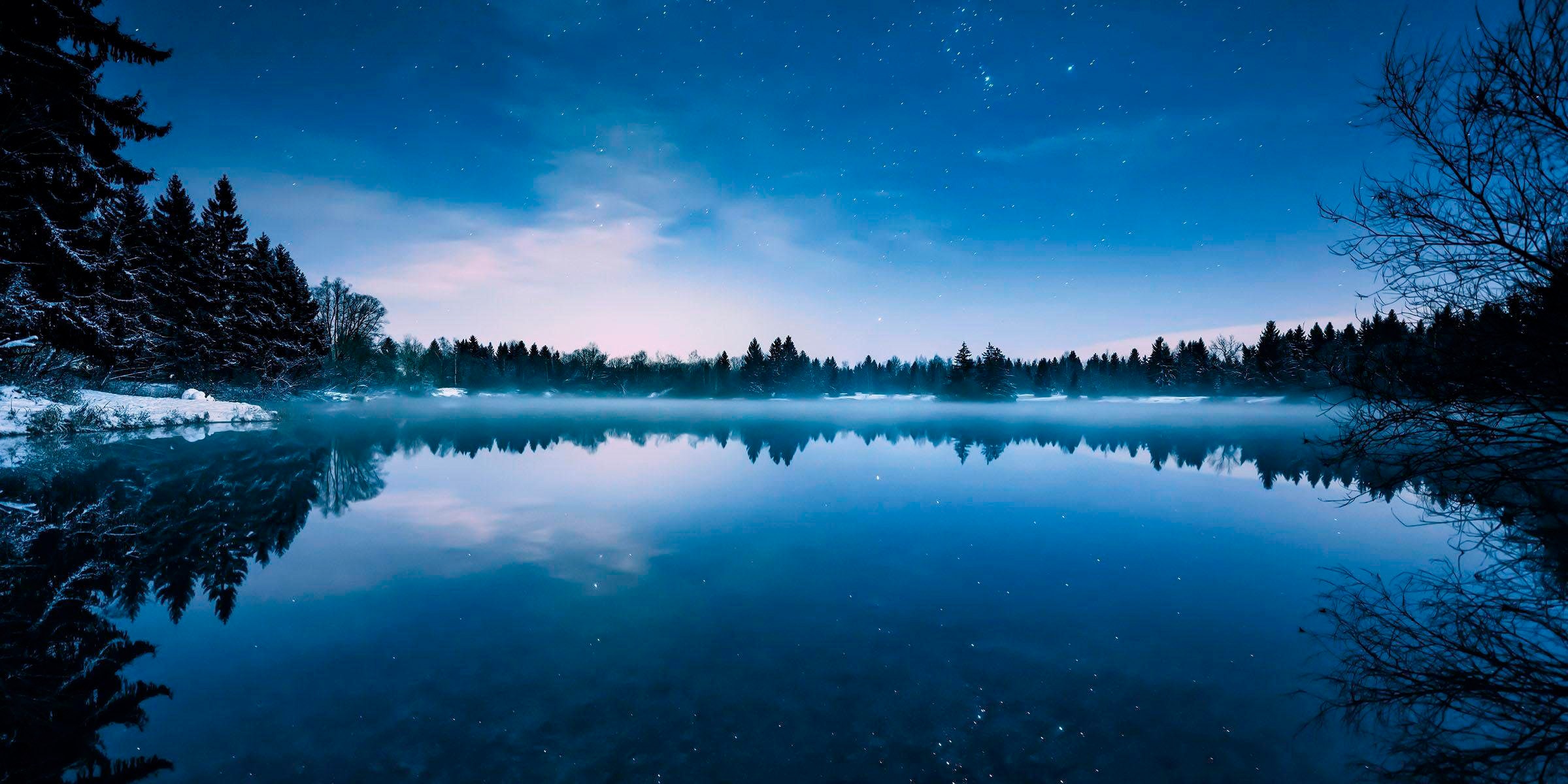 Image of Komar Vliestapete "Digitaldruck Vlies - Glistening Stars - Grösse 200 x 100 cm" bedruckt glatt Wohnzimmer, Schlafzimmer