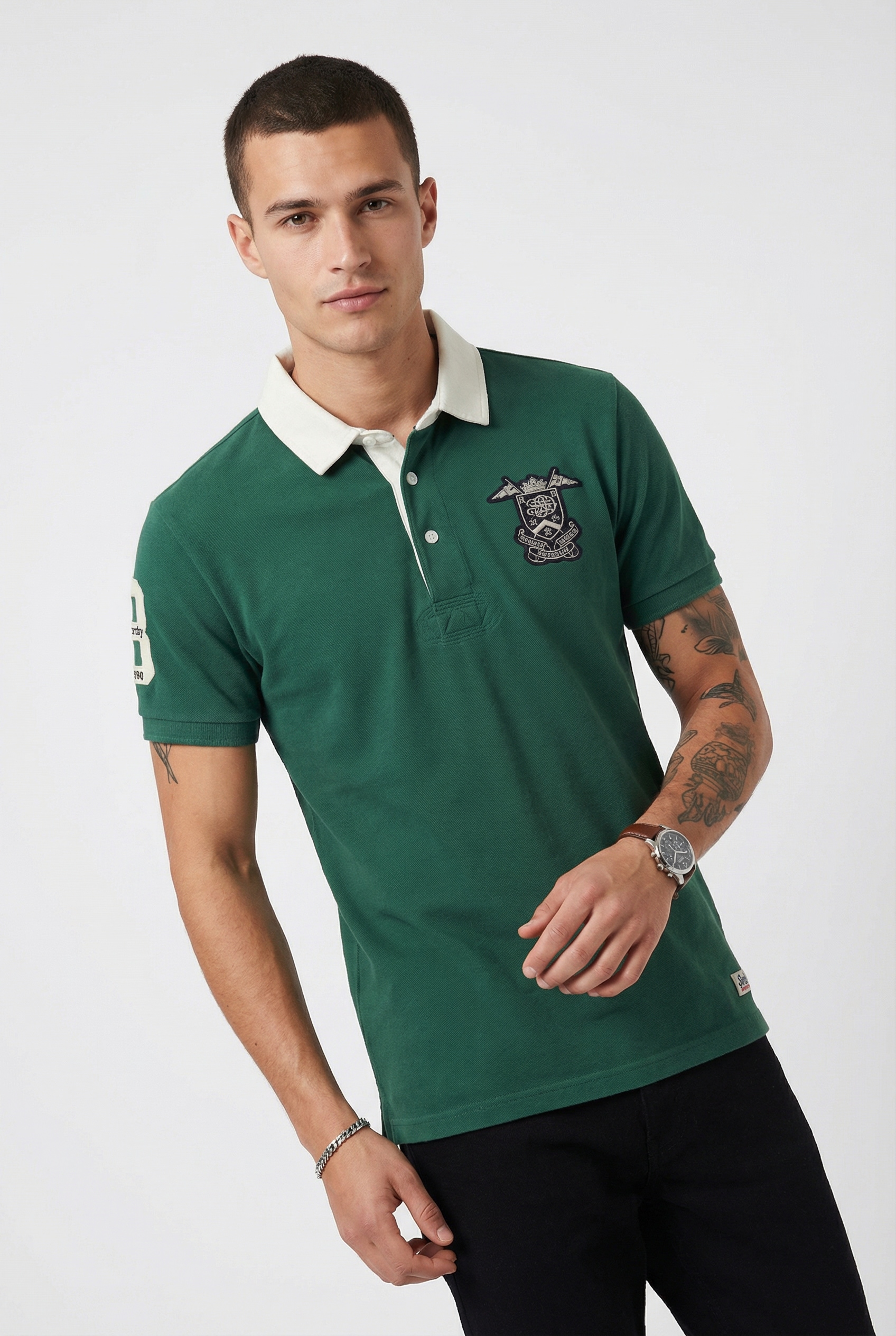 Image of Superdry Poloshirt "VINTAGE PIQUE RUGBY POLO"