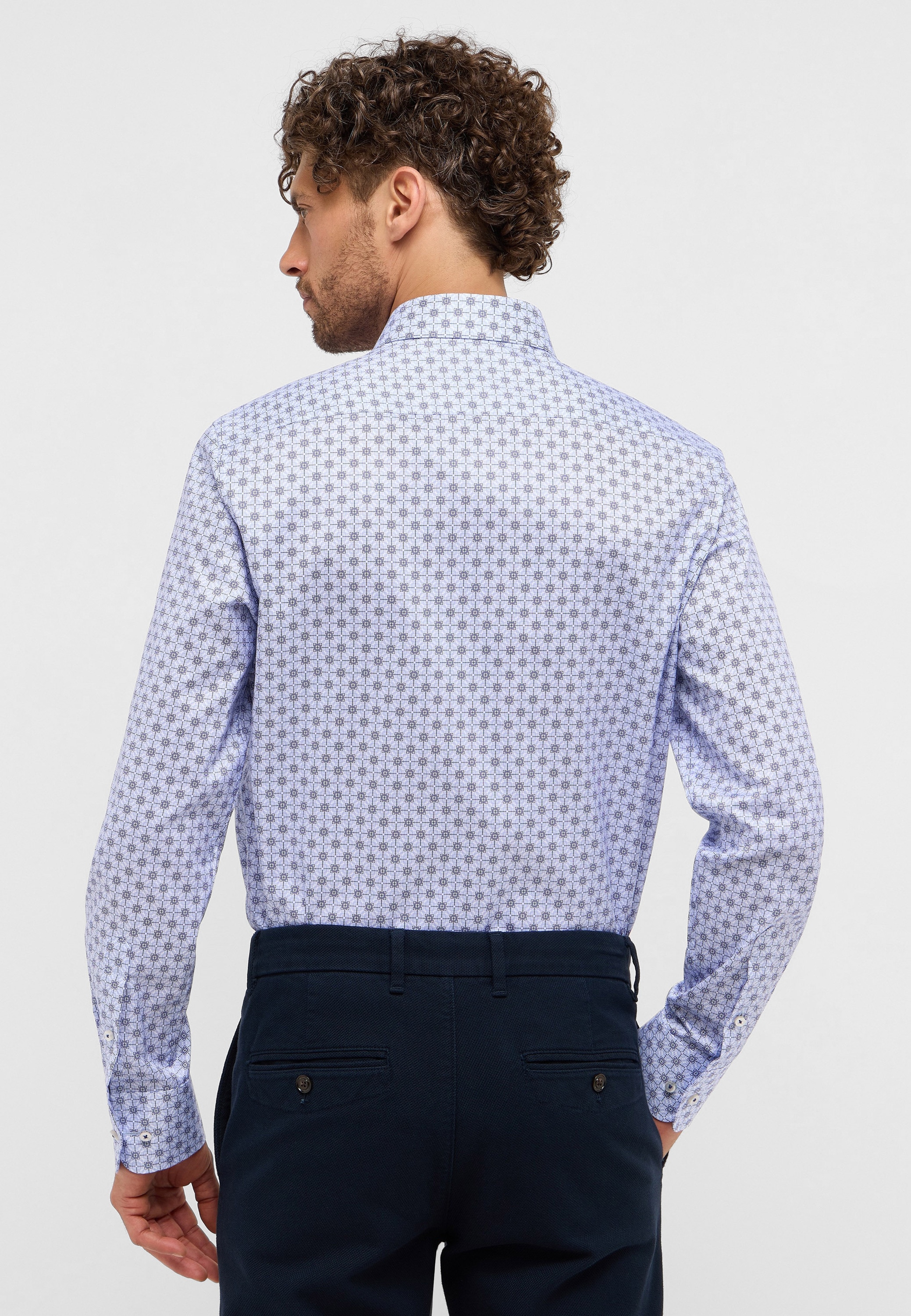 Eterna Langarmhemd »SLIM FIT«, NON IRON (bügelfrei)