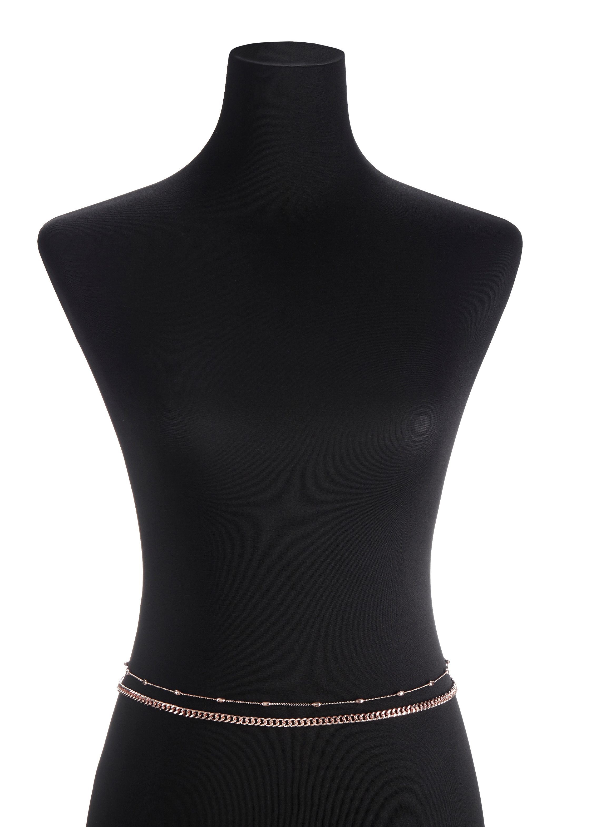 LASCANA Bauchketten Set, im 2er Set, Taillenkette, geschichtete Körperkette, Strandschmuck