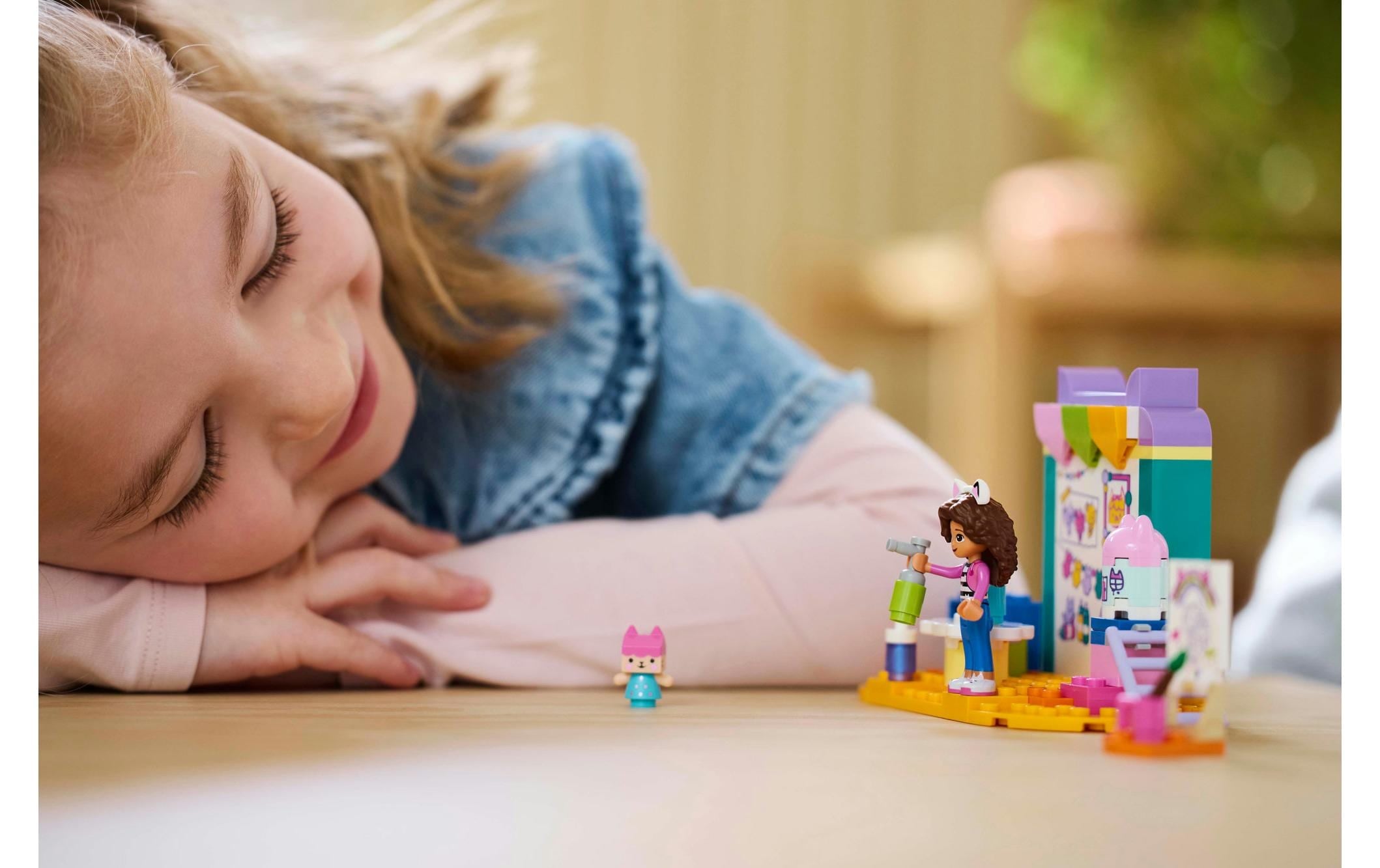 LEGO® Spielbausteine »Gabby's Dollhouse Bastelspass mit Baby Box 10795«, (60 St.)