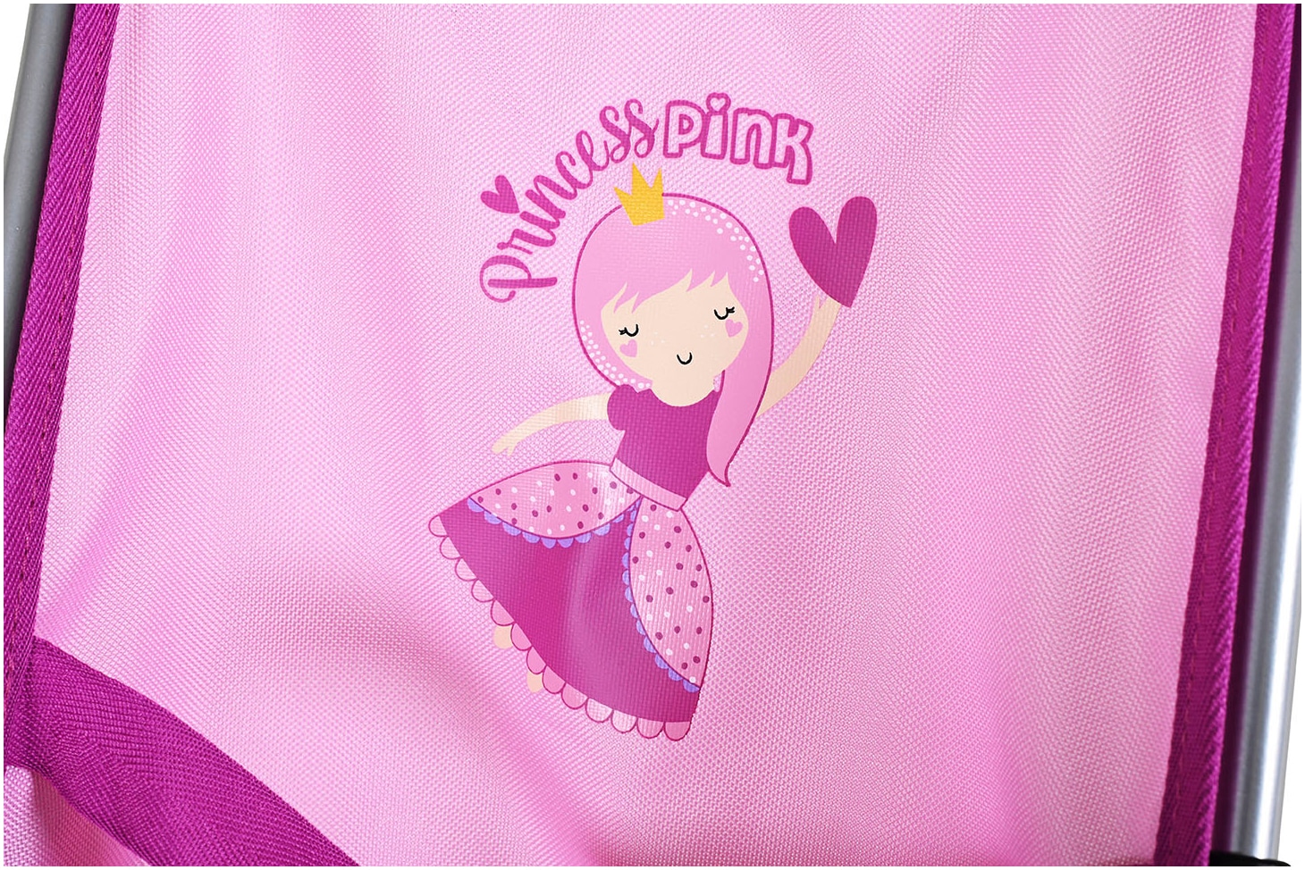 Knorrtoys® Puppenbuggy »Sim - princess pink«