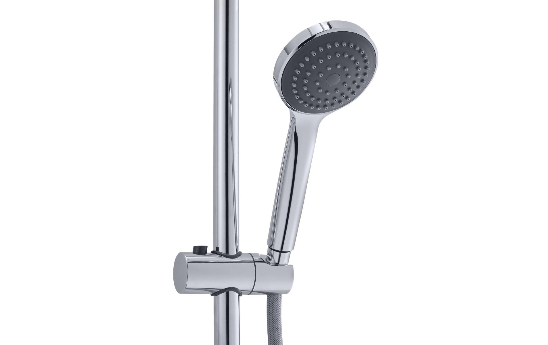 diaqua® Brausegarnitur »Ymir Turn, Verchromt«