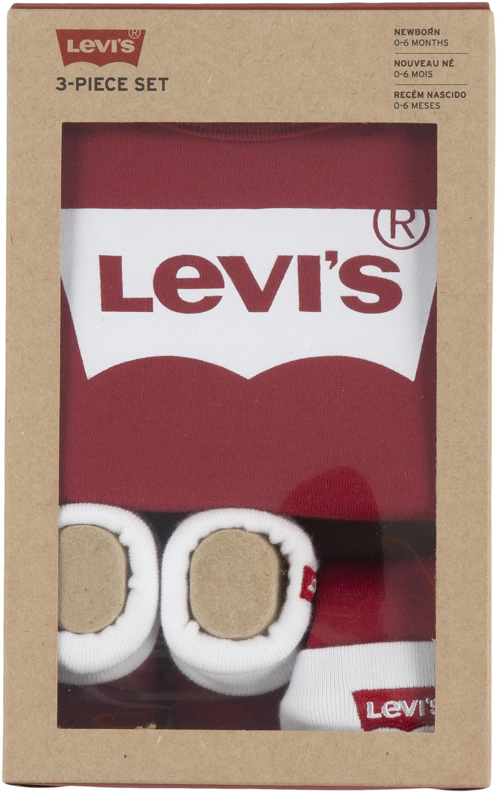 Levi's® Kids Body »Neugeborenen-Geschenkset«, (Set, 3 tlg.), BABY unisex