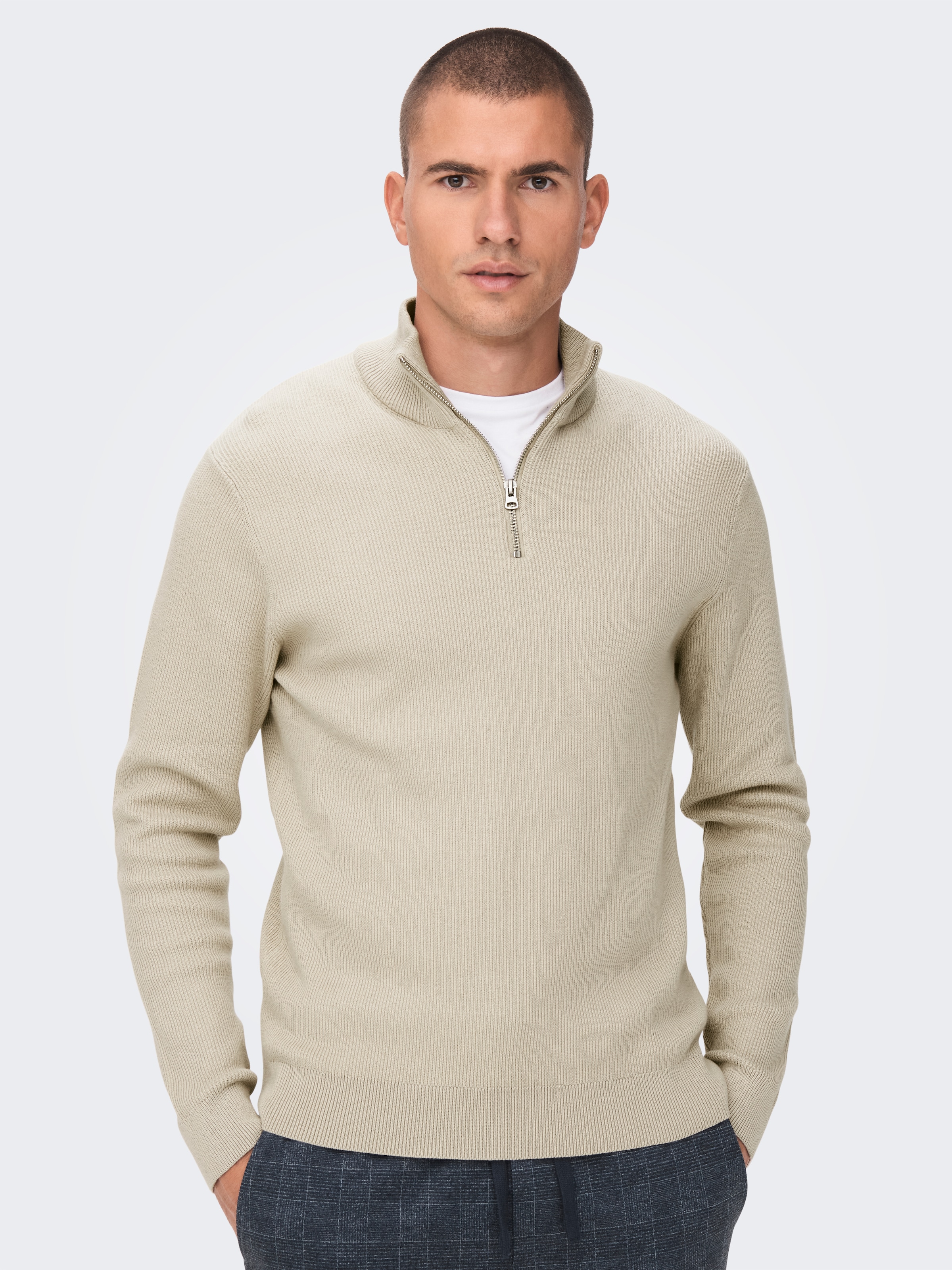 Image of ONLY & SONS Strickpullover "OS Knit"