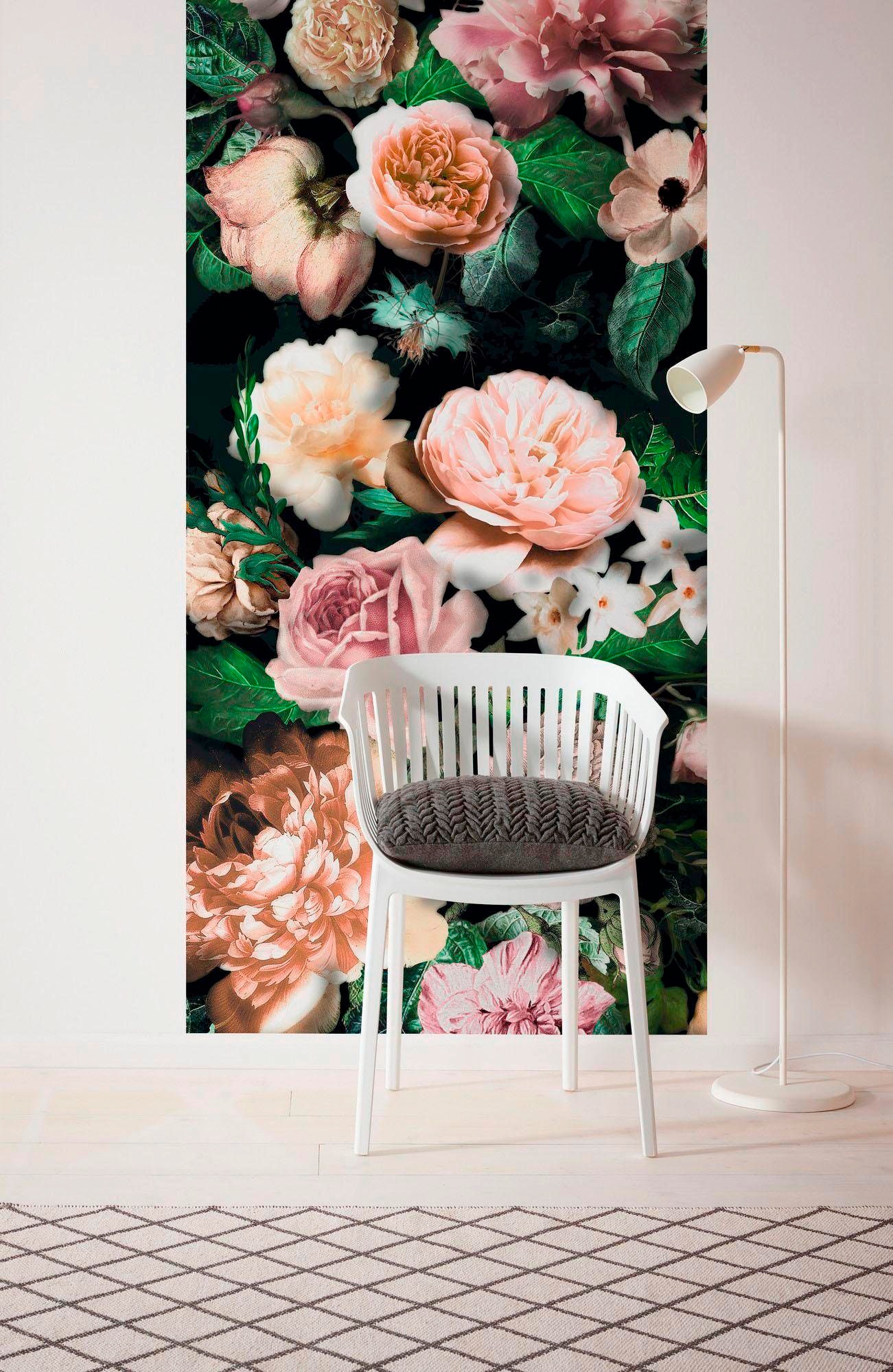 Komar Papier peint intissé »Victoria Black Panel« (Breite x Höhe), Vliestapete, 100 cm Bahnbreite