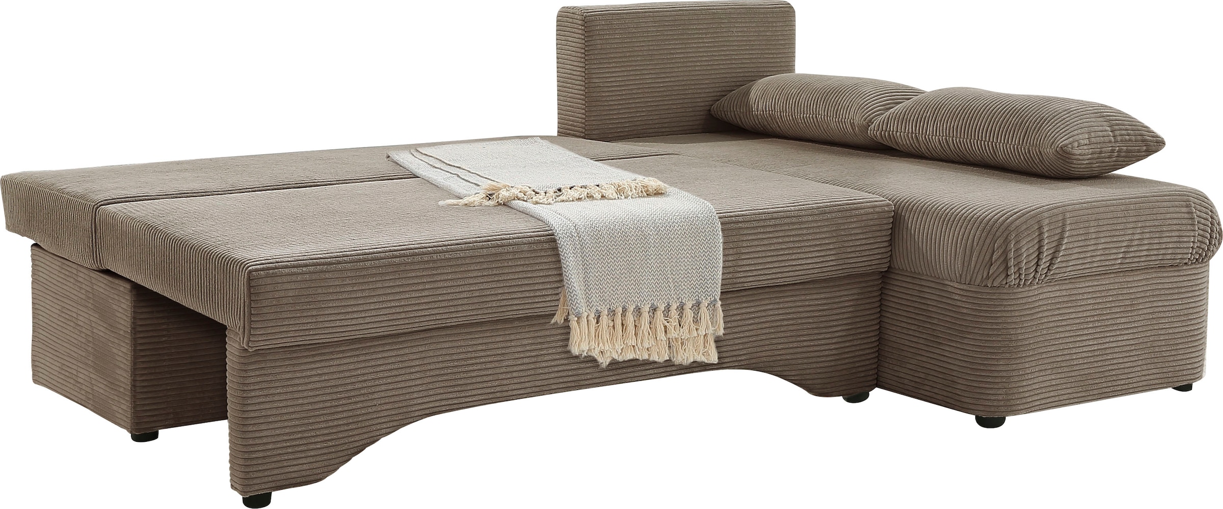 Jockenhöfer Gruppe Canapé d'angle »L-Form, B: 191 cm« avec fonction lit et coffre de rangement