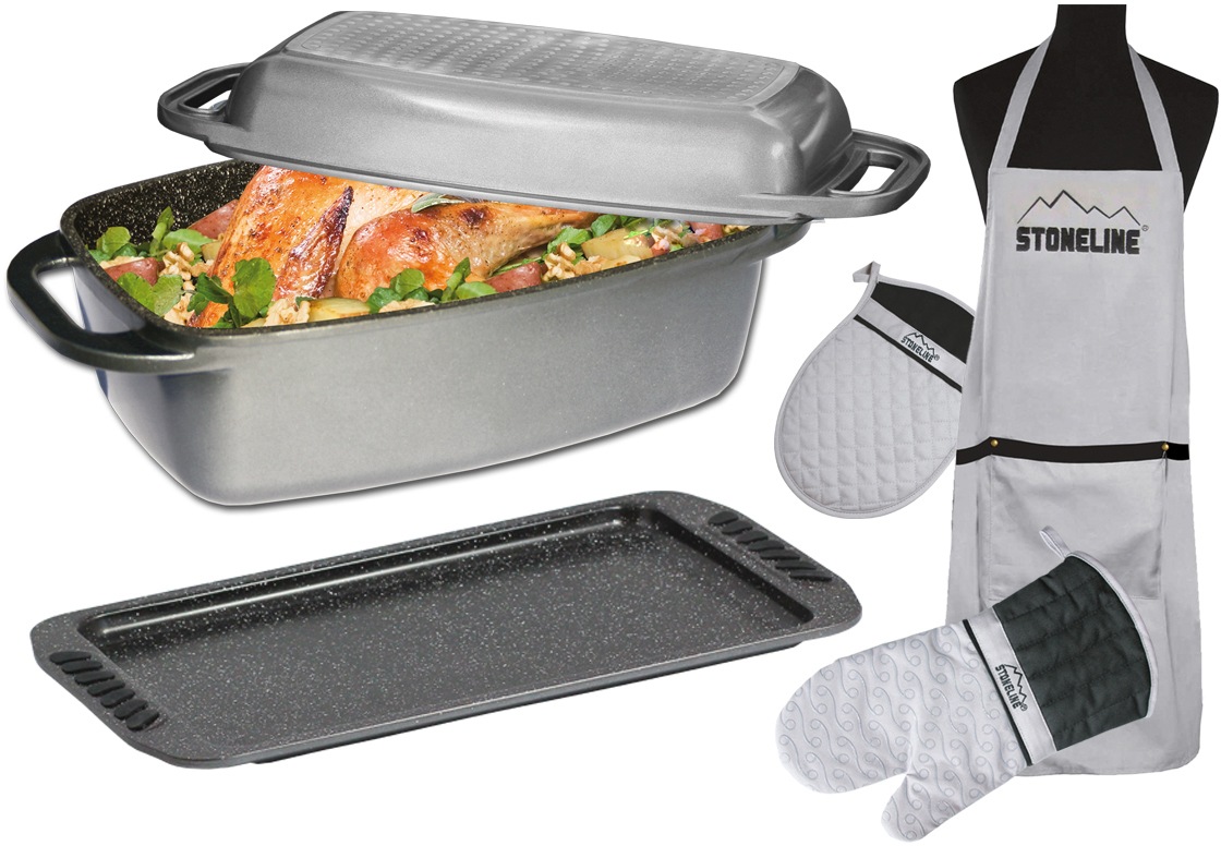 Image of STONELINE Topf-Set, Aluminiumguss, (Set, 5 tlg.), Induktion bei Ackermann Versand Schweiz