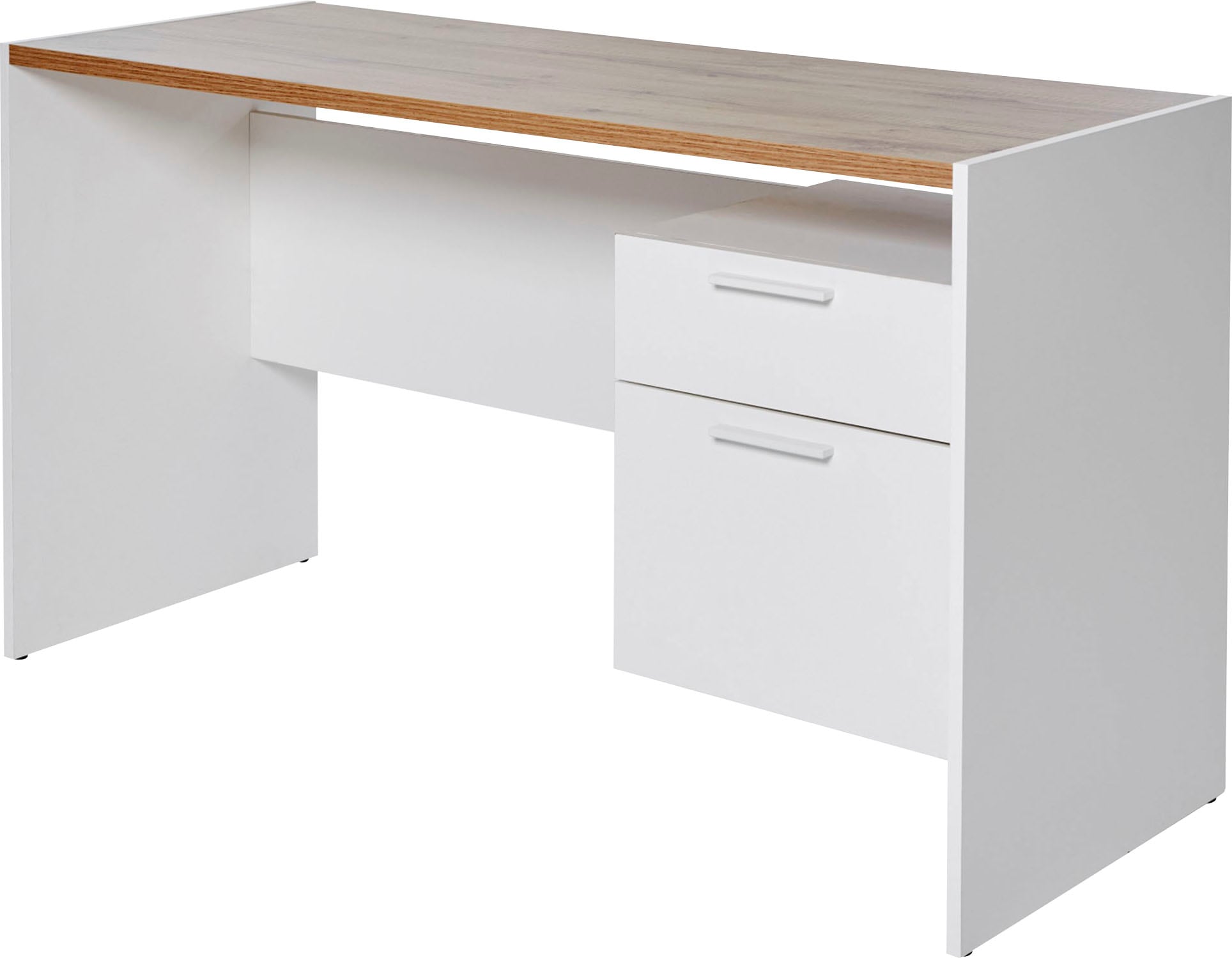Jahnke Schreibtisch »ML C 130« Breite 123,5 cm, wechselseitig montierbar