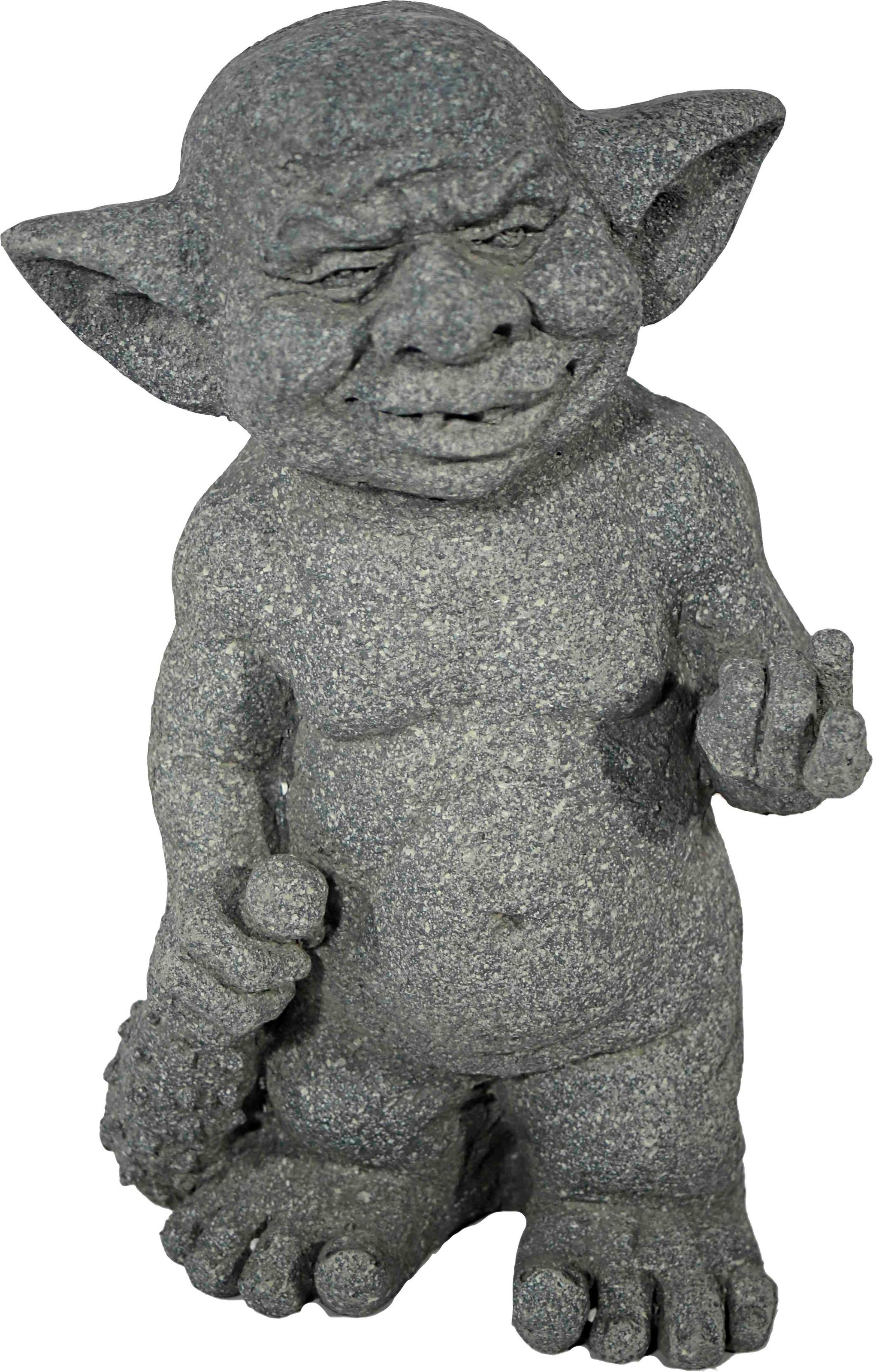 Image of Casa Collection by Jänig Dekofigur, Troll mit Keule, steinoptik, H 38 cm bei Ackermann Versand Schweiz