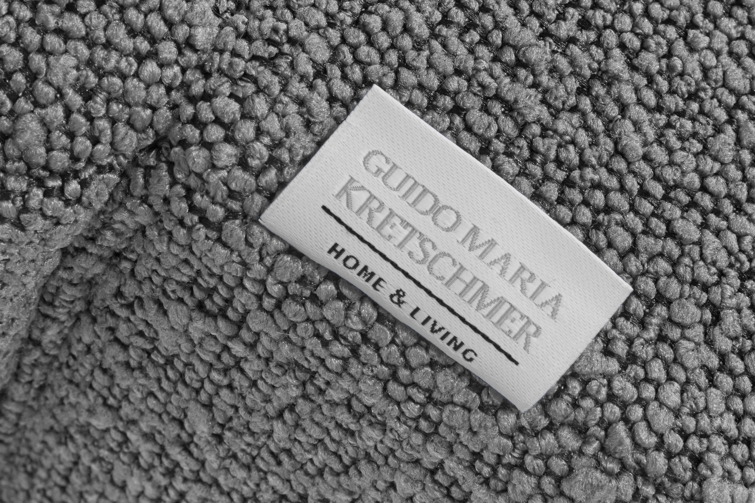 Guido Maria Kretschmer Home&Living Polsterhocker »Chamby New«, im Bouclé-Strukturbezug
