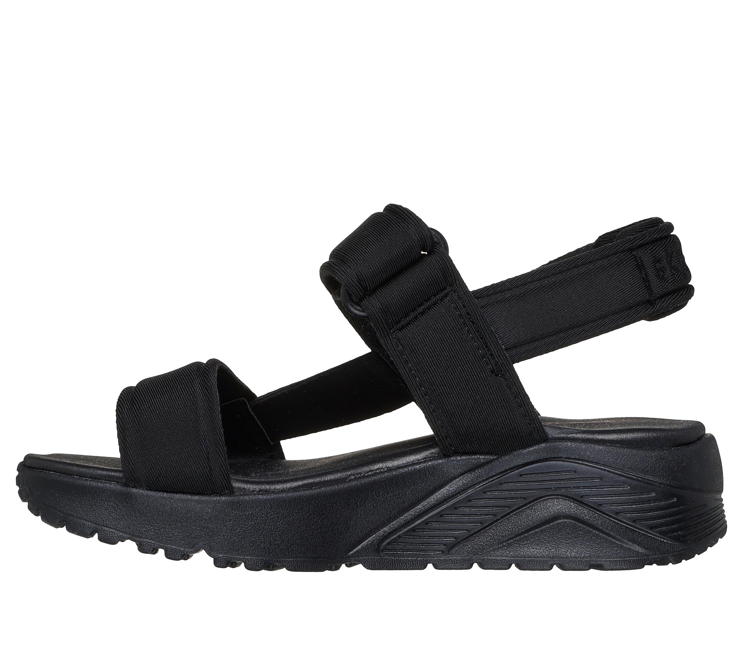 Skechers Sandale »UNO LITE SANDAL-SUNNY STAND«  Sommerschuh mit Plateausohle, Grössenschablone zum Download