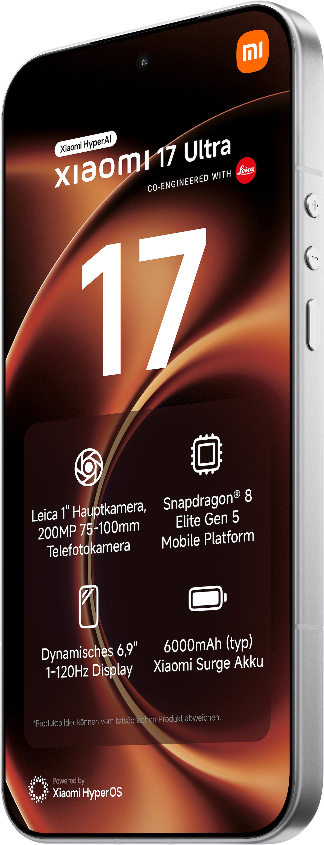 Xiaomi Smartphone »17 Ultra 16+512GB« Weiss