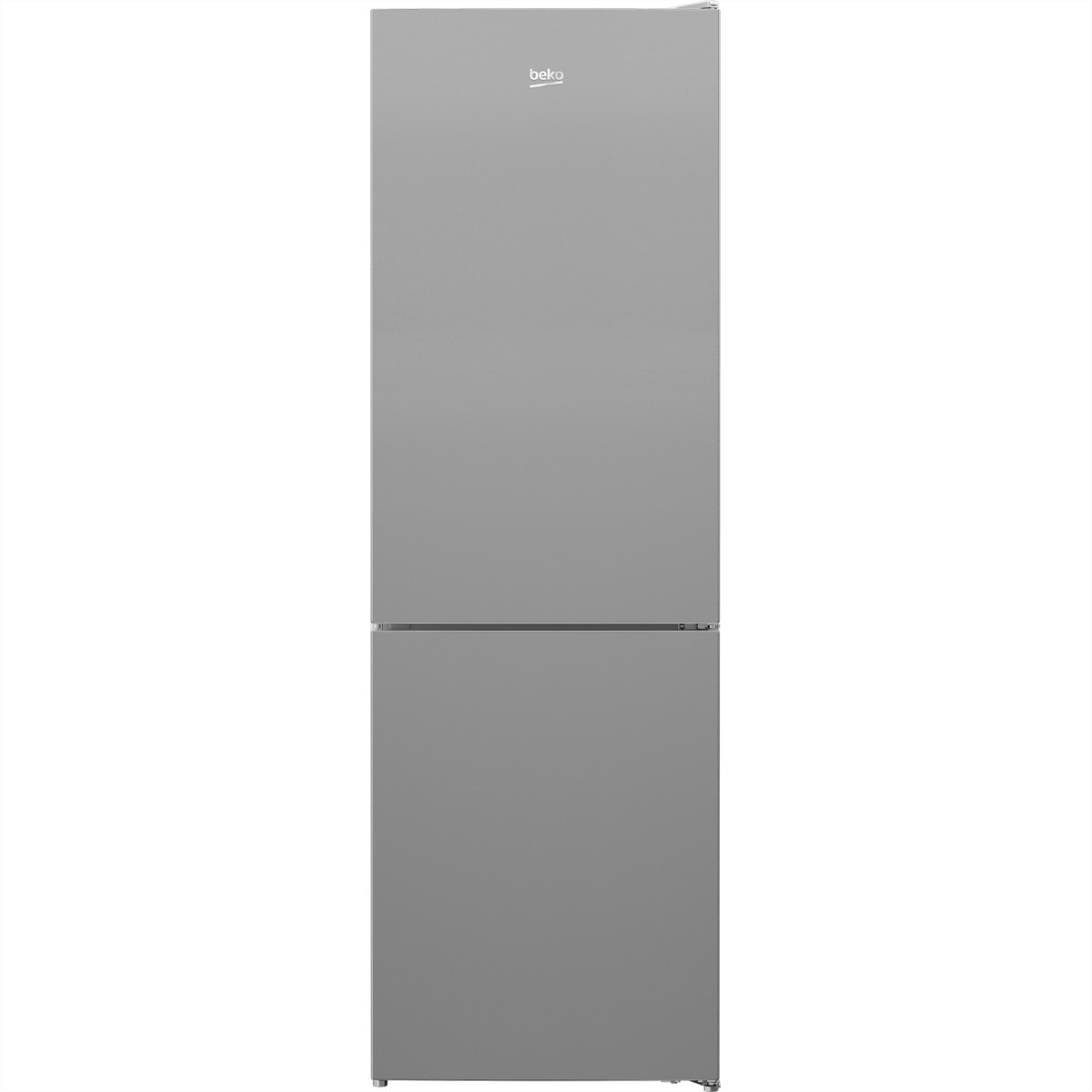 Kühl-/Gefrierkombination »Beko Kühl-Gefrierkombination KG105, 343l, E, Inox«, 185.2 cm...