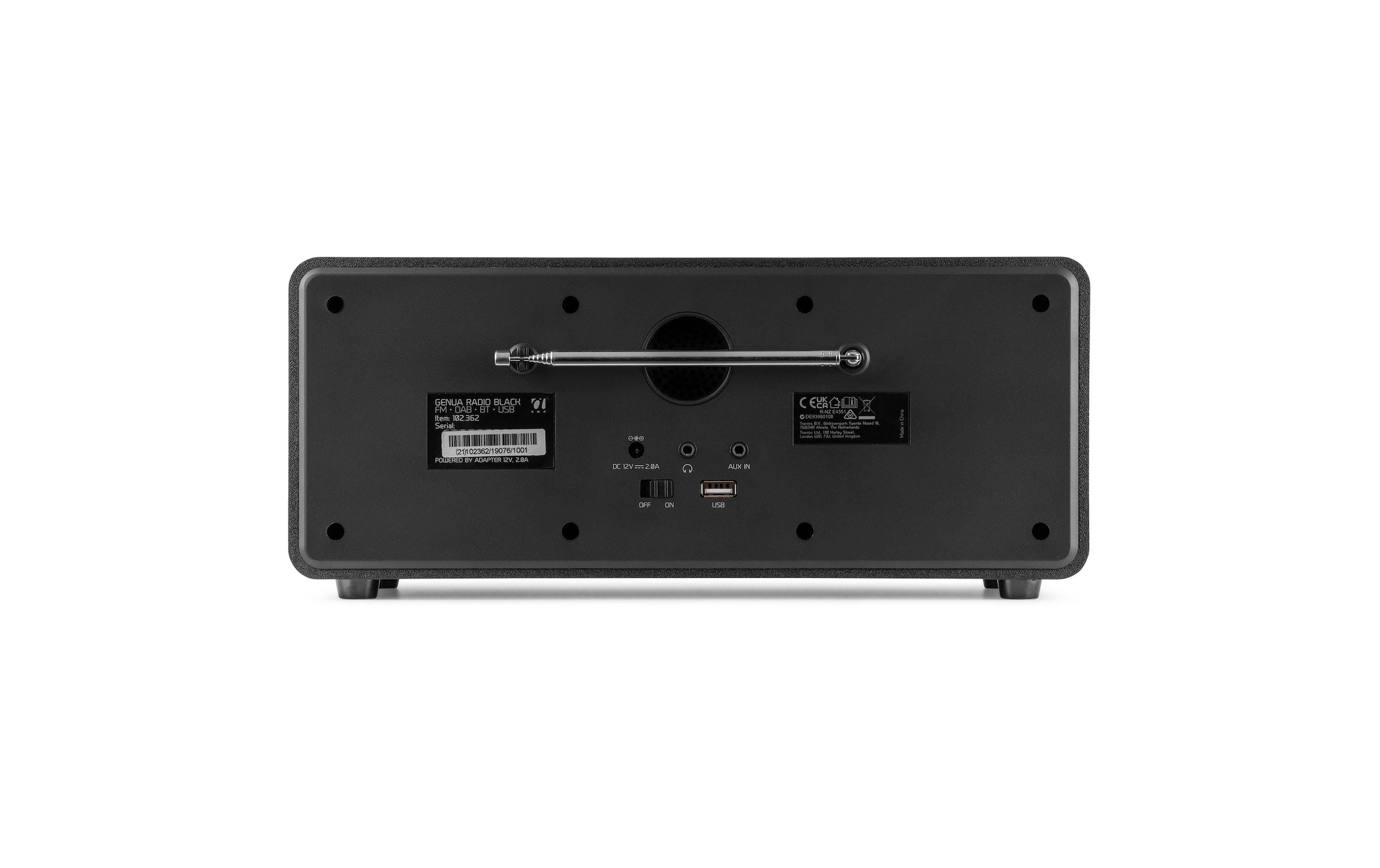AUDIZIO Digitalradio (DAB+) »Genua DAB+/FM Radio mit BT, Stereo« ( )