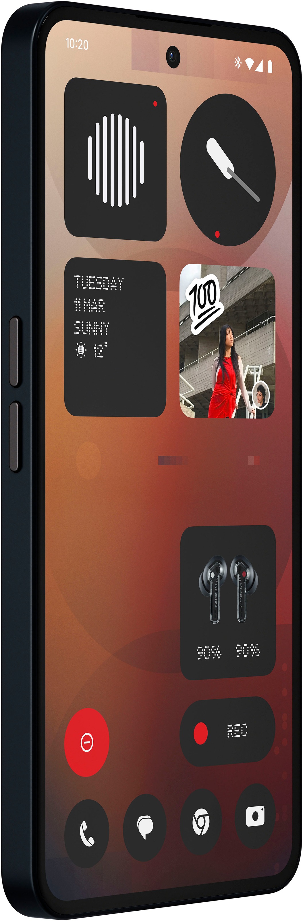 NOTHING Smartphone »PHONE (3a)« schwarz