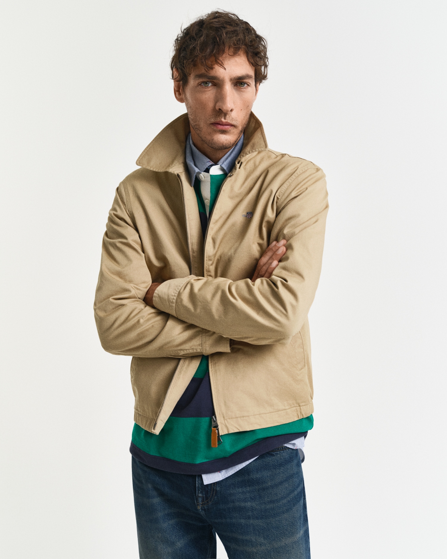 Gant Kurzjacke »COTTON WINDCHEATER JACKET«, mit zwei-Wege-Reissverschluss