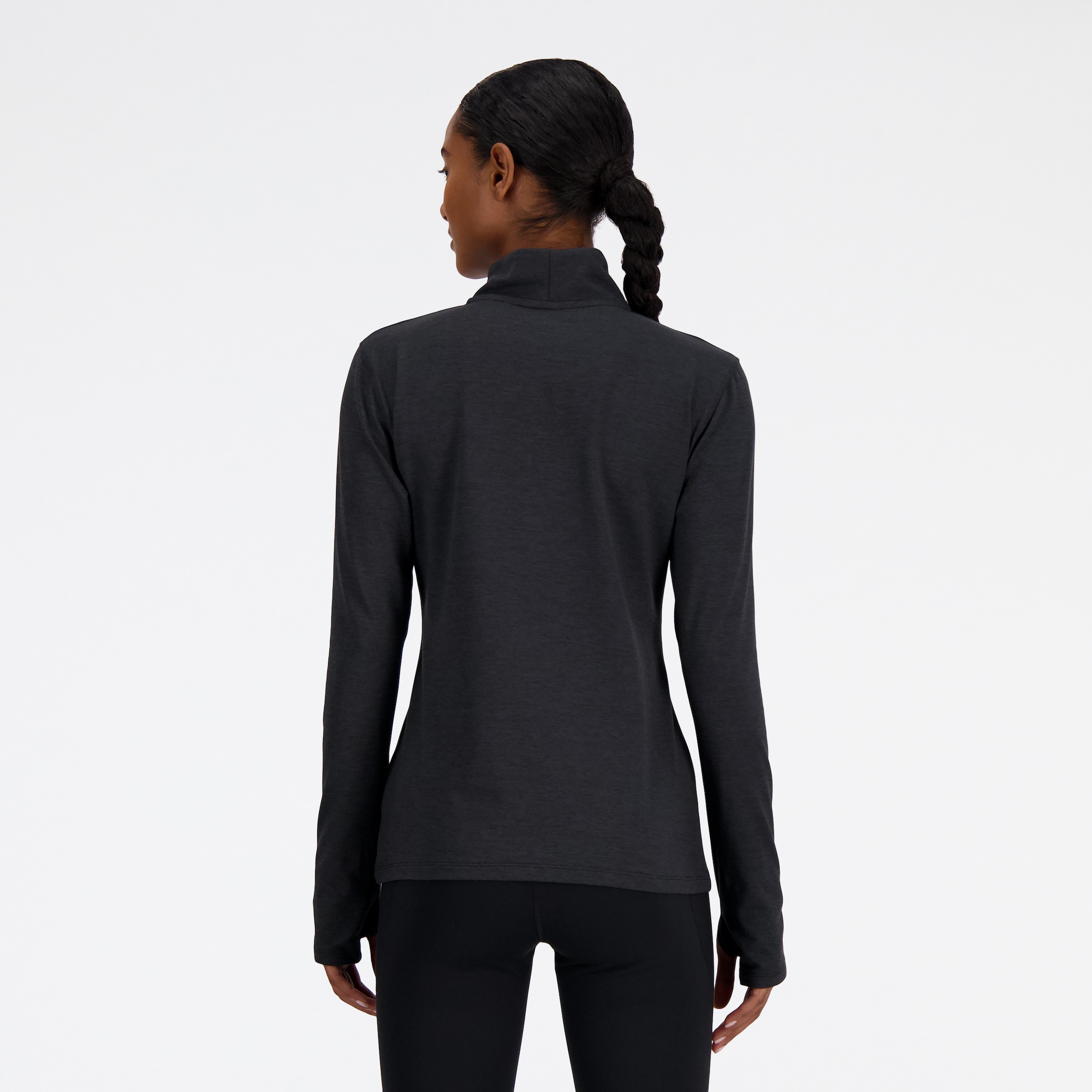 New Balance Laufshirt »Sport Essentials Space Dye Quarter Zip«