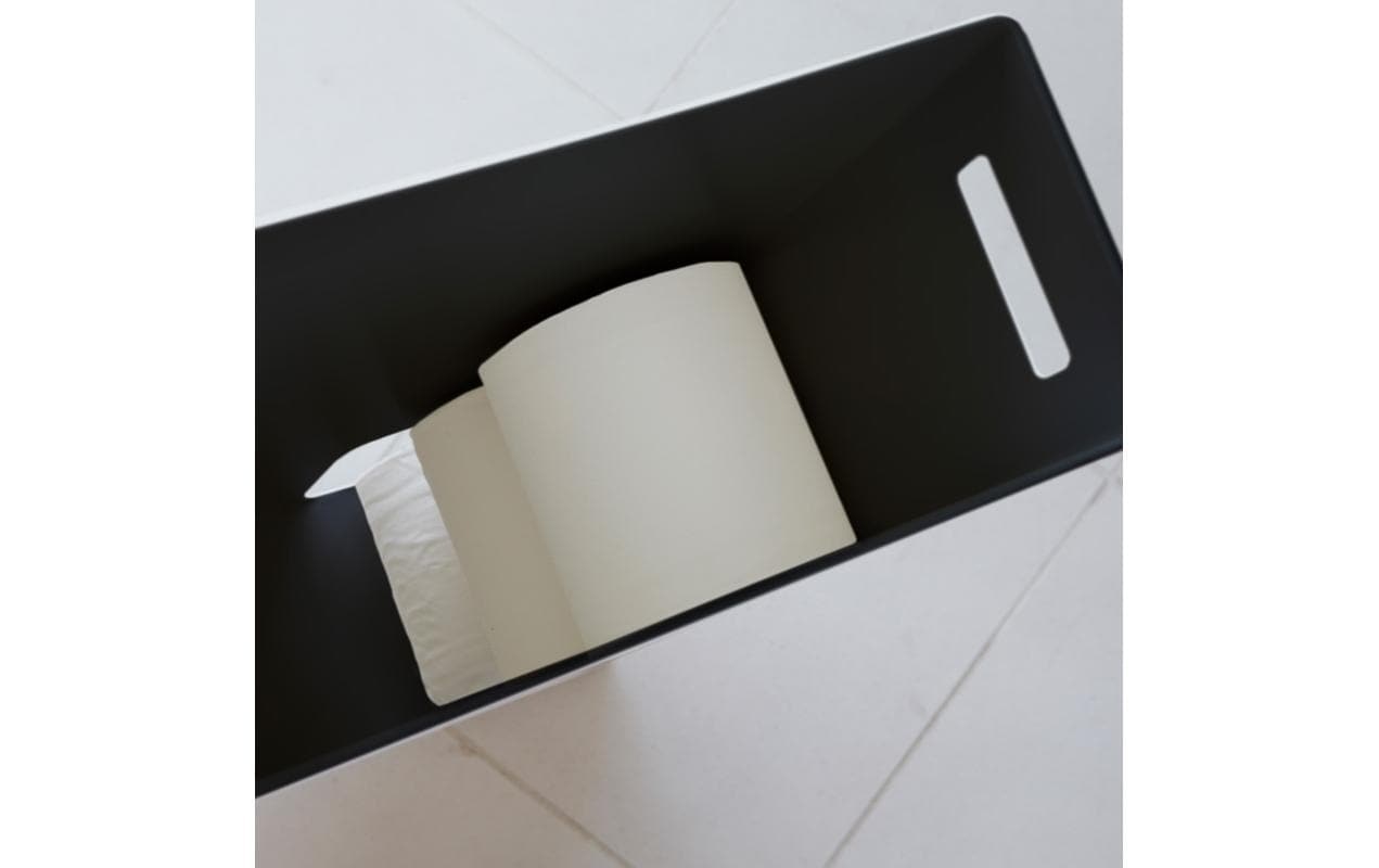 Yamazaki Toilettenpapierhalter »Tower 48 cm, Schwarz«