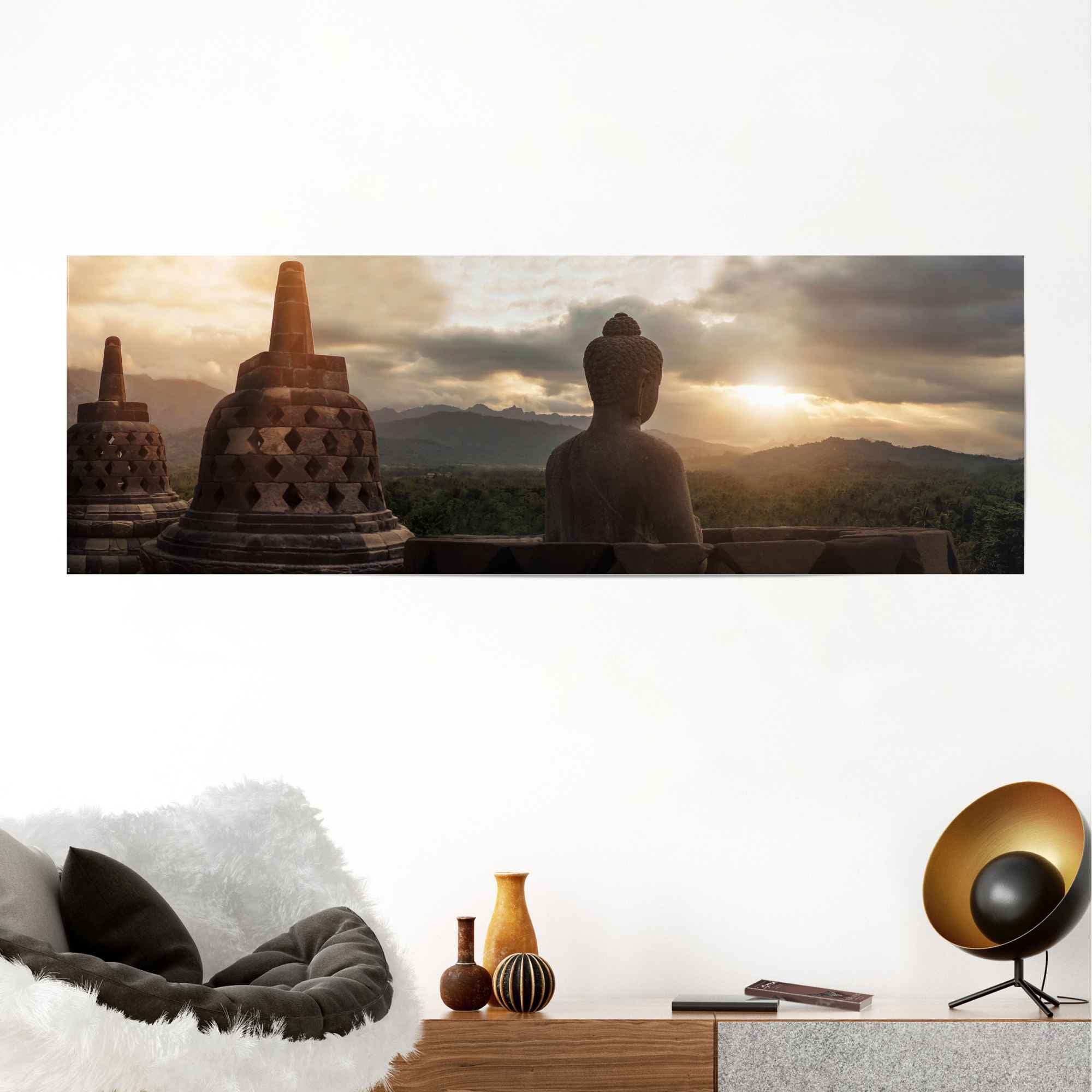 Reinders! Poster »Buddha Tempel Borobudur«, (1 St.)