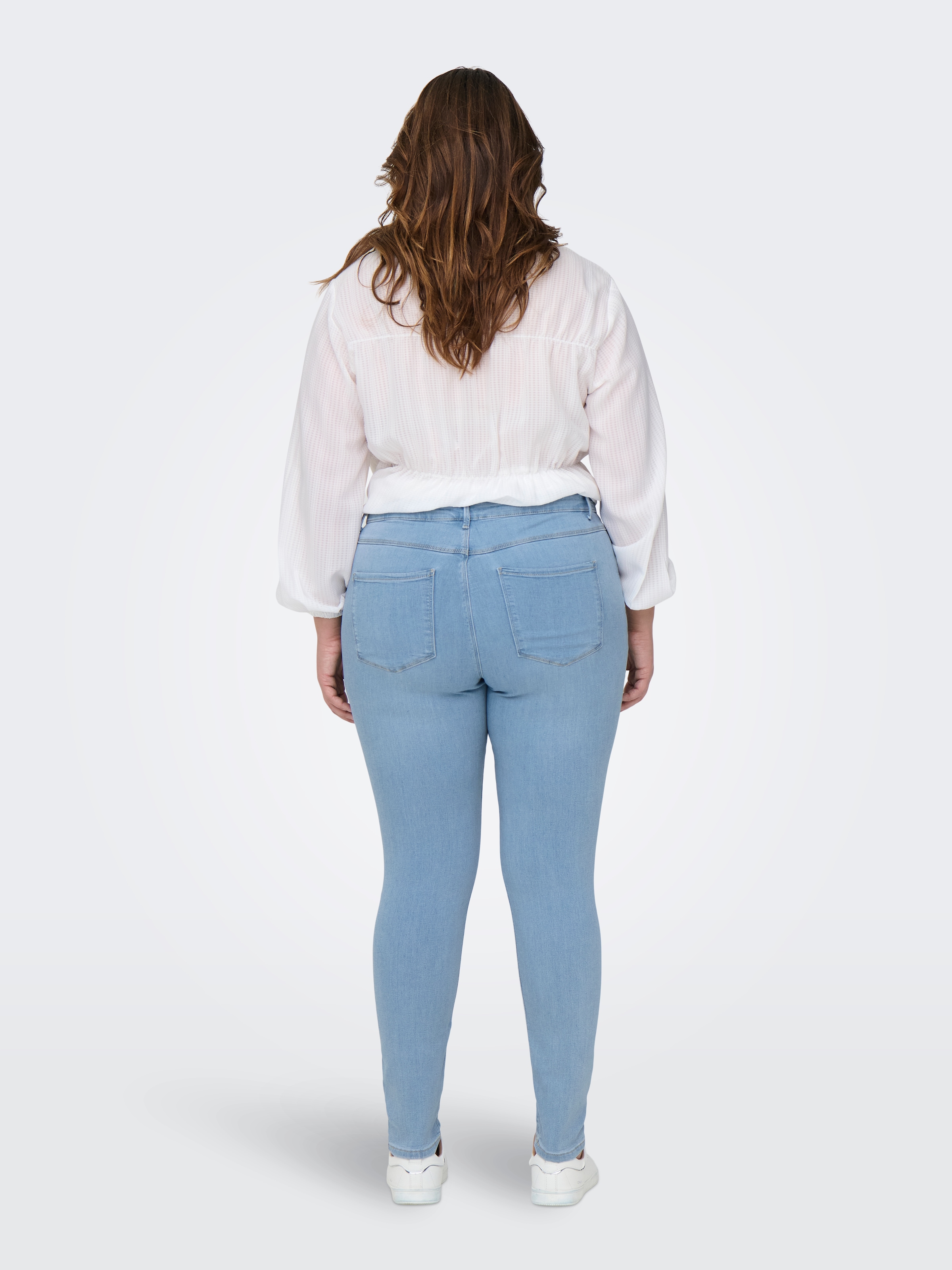 ONLY CARMAKOMA Skinny-fit-Jeans »CARTHUNDER REG PUSH UP SK DNM BJ098 NOOS«