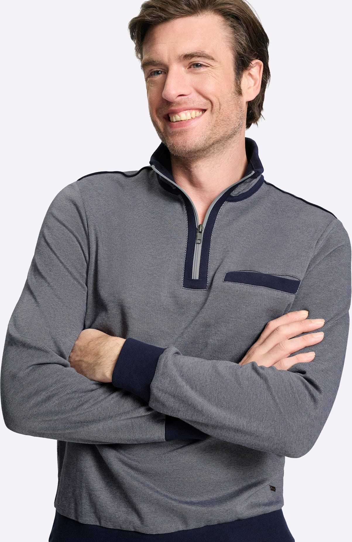 Marco Donati T-shirt à manches longues »Langarm-Shirt« 1