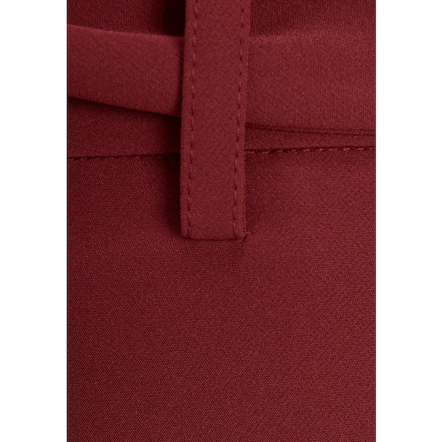 ♕ HECHTER PARIS Anzughose, (Set, 2 tlg., mit Bindegürtel), mit Bindegürtel  versandkostenfrei auf