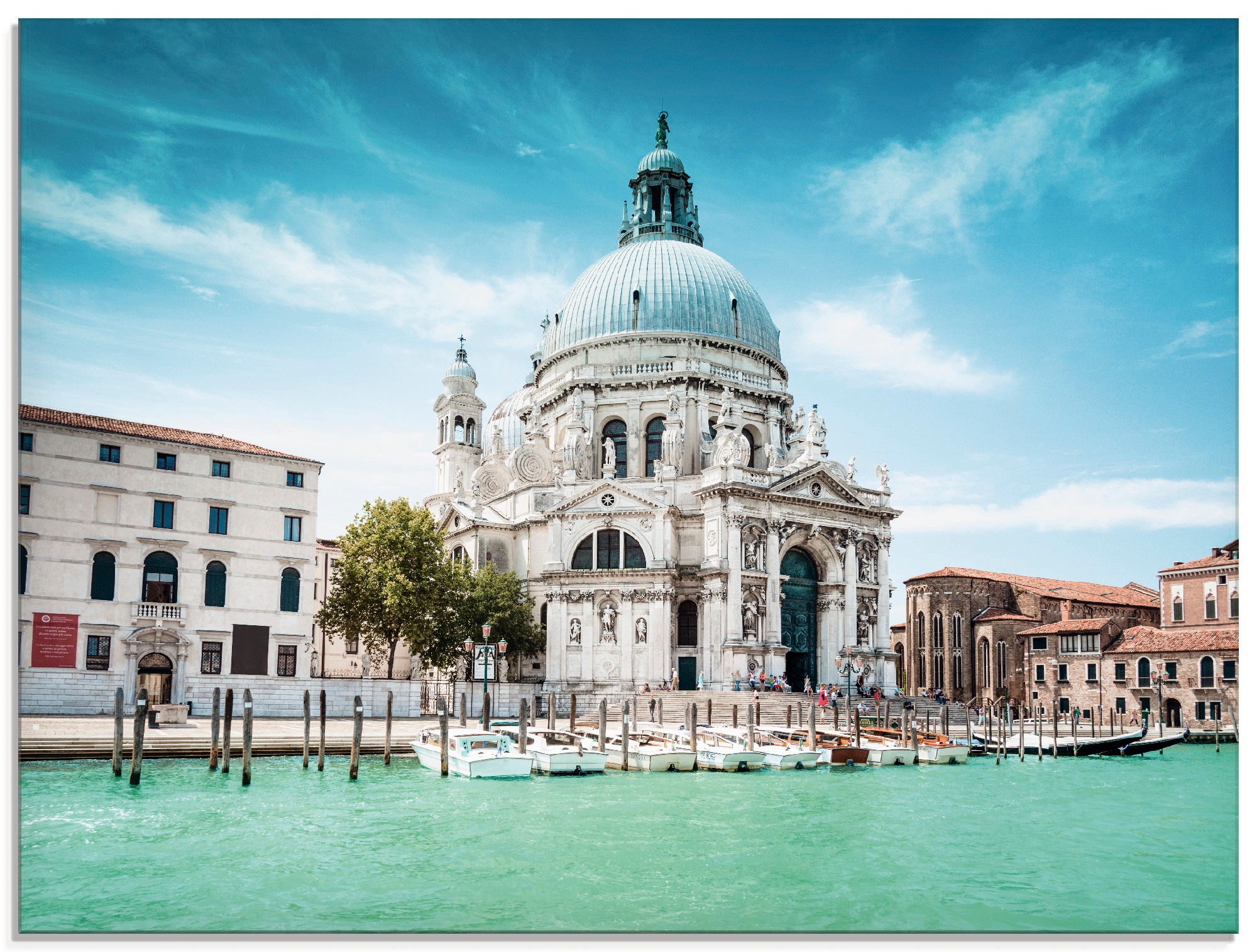 Image of Artland Glasbild »Venedig Santa Maria della Salute II«, Italien, (1 St.) bei Ackermann Versand Schweiz