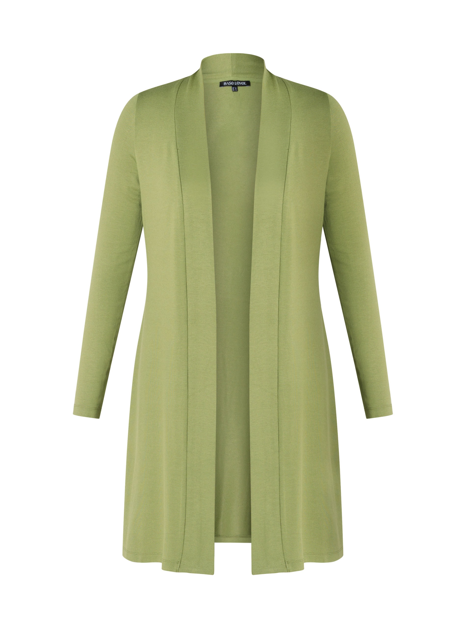 Base Level Longstrickjacke »Yayla long« ohne Verschluss