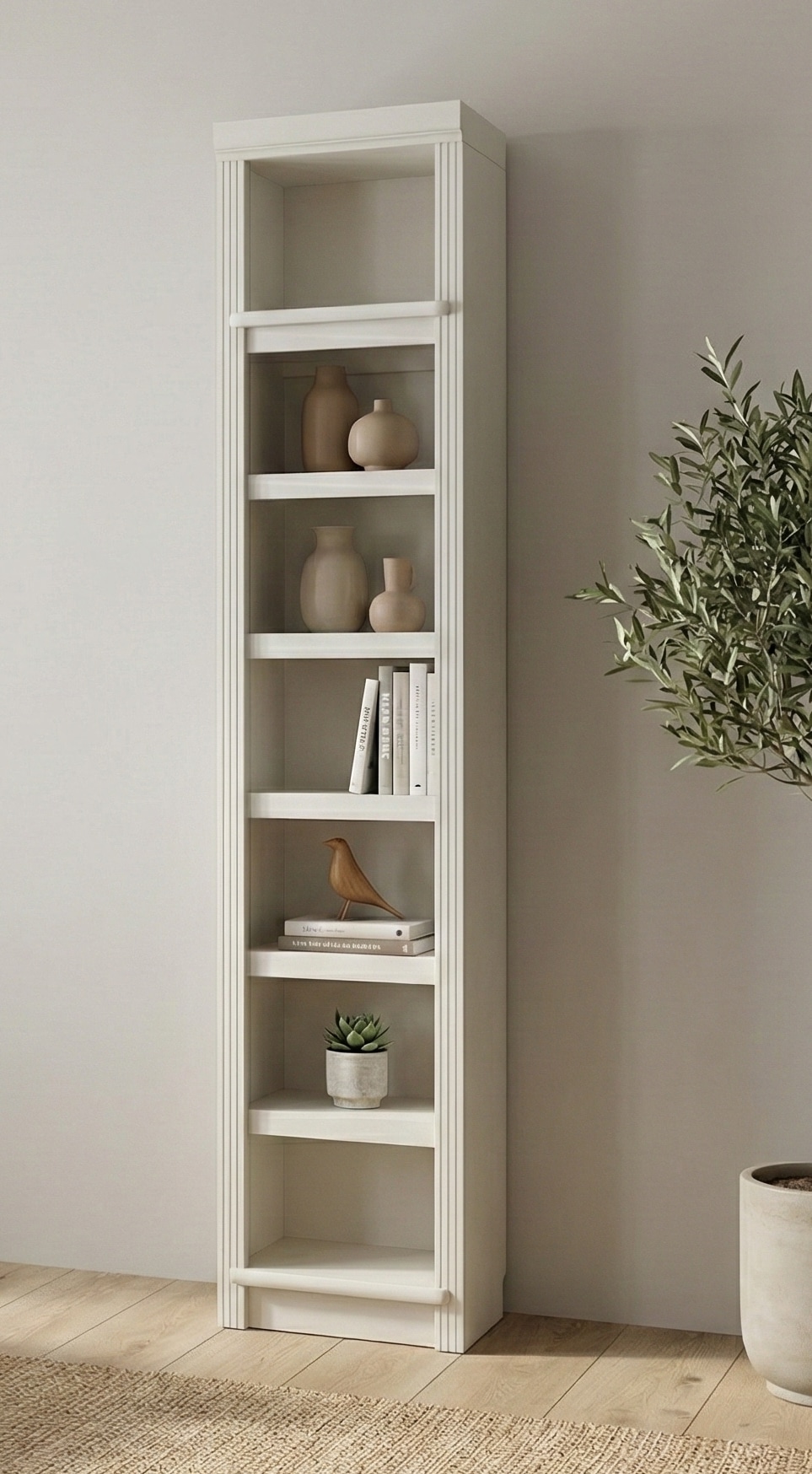 GOODproduct Bücherregal »Soeren Regal B/T/H: 40/29/220 cm« Kiefer FSC®-zertifiziert, 7 Fächer und 6 Einlegeböden