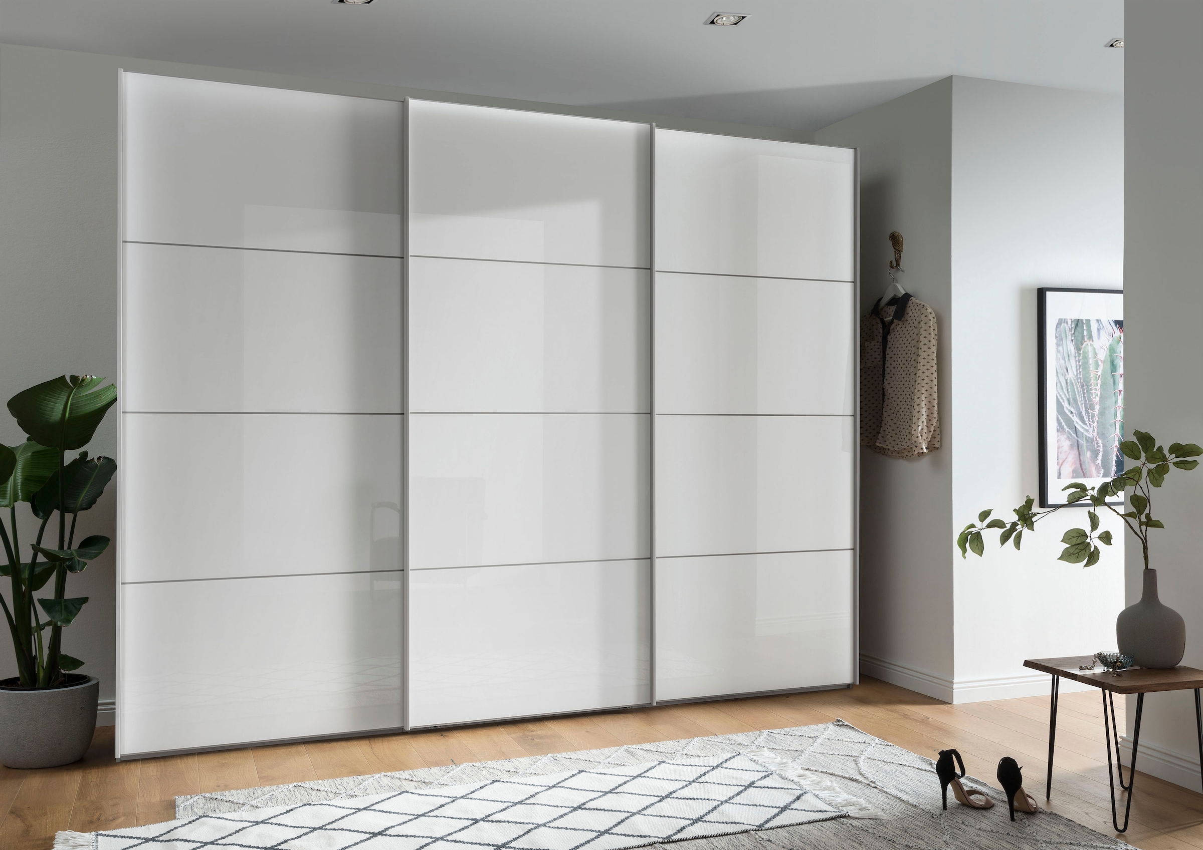 WIEMANN Schwebetürenschrank »Kos«, mit Schattenfuge