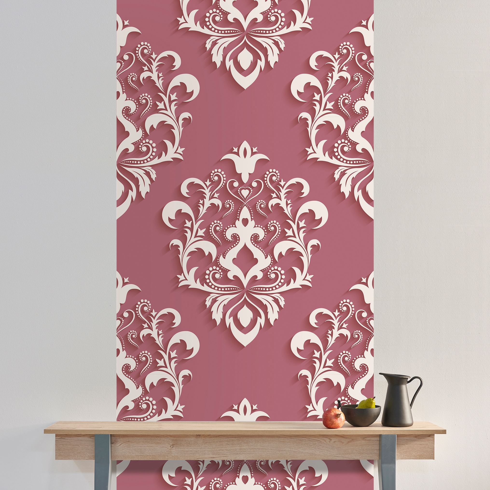 queence Vinyltapete »Gladys« Farbverlauf | abstrakt | bedruckt glatt 90x250cm, selbstklebend, kinderleichte Anbringung, , Sticker