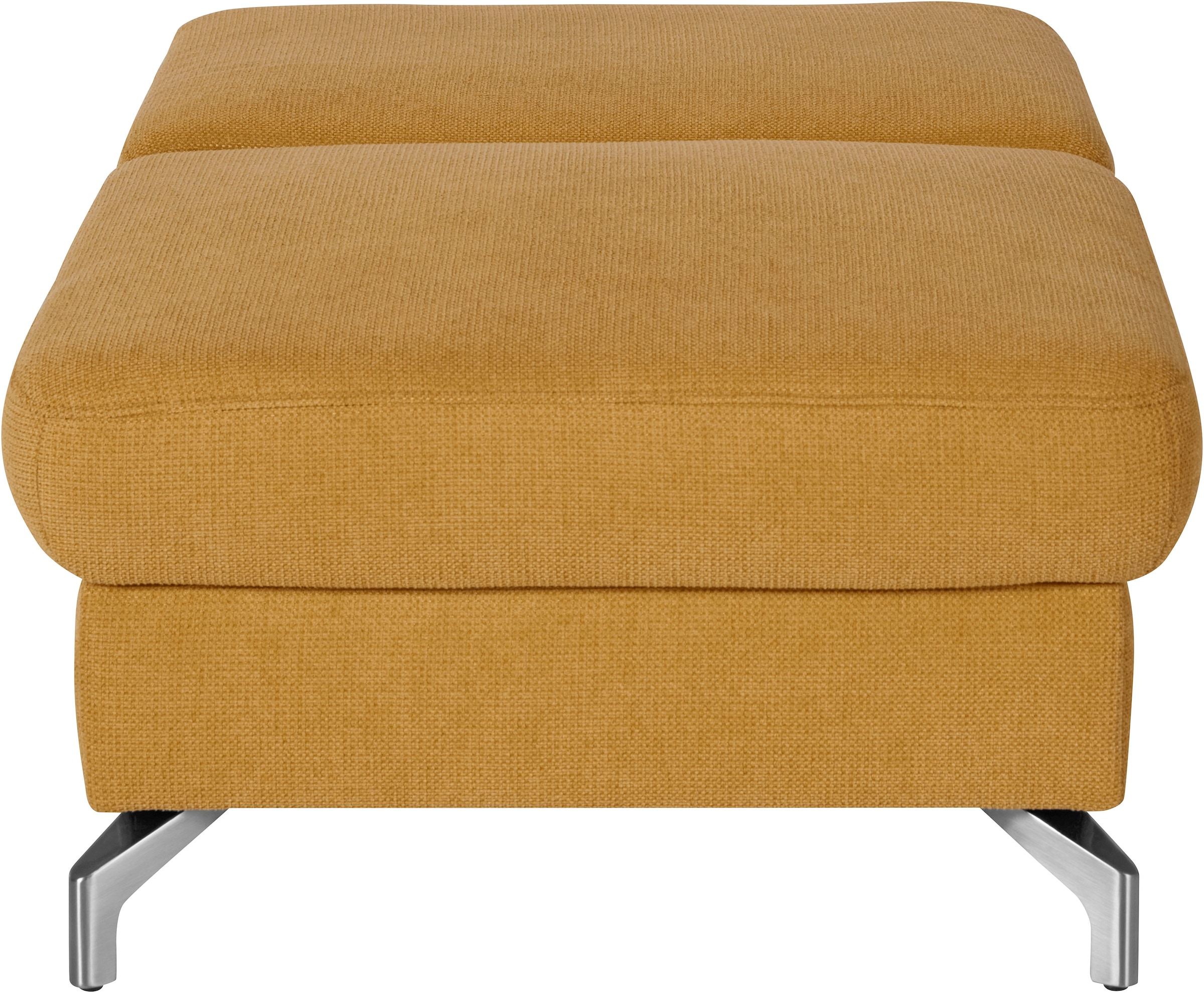 sit&more Hocker »Percy«, Fusshöhe 12 cm, mit Klappfunktion, wahlweise in 2 Fussfarben