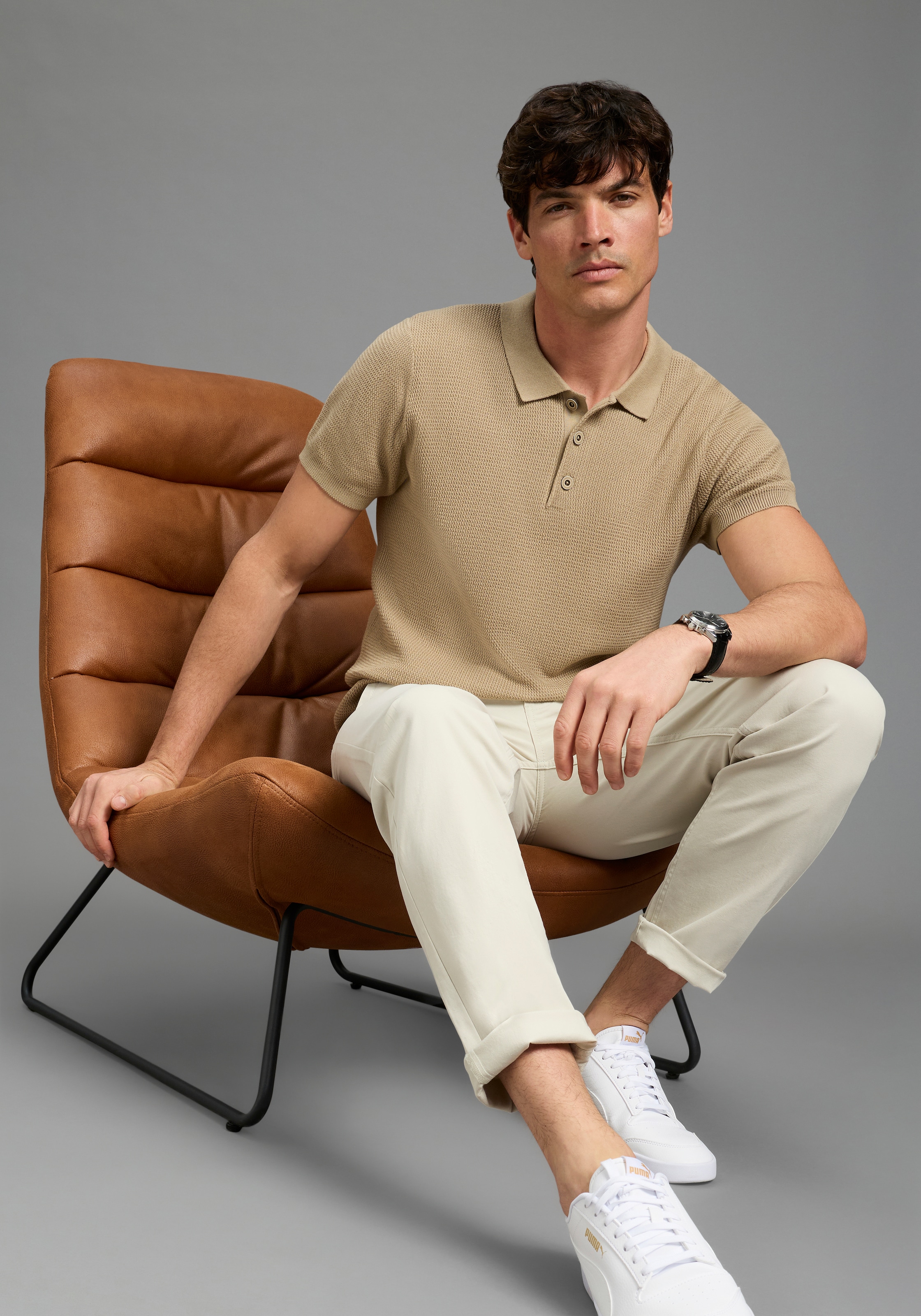 Bruno Banani Pull à col polo