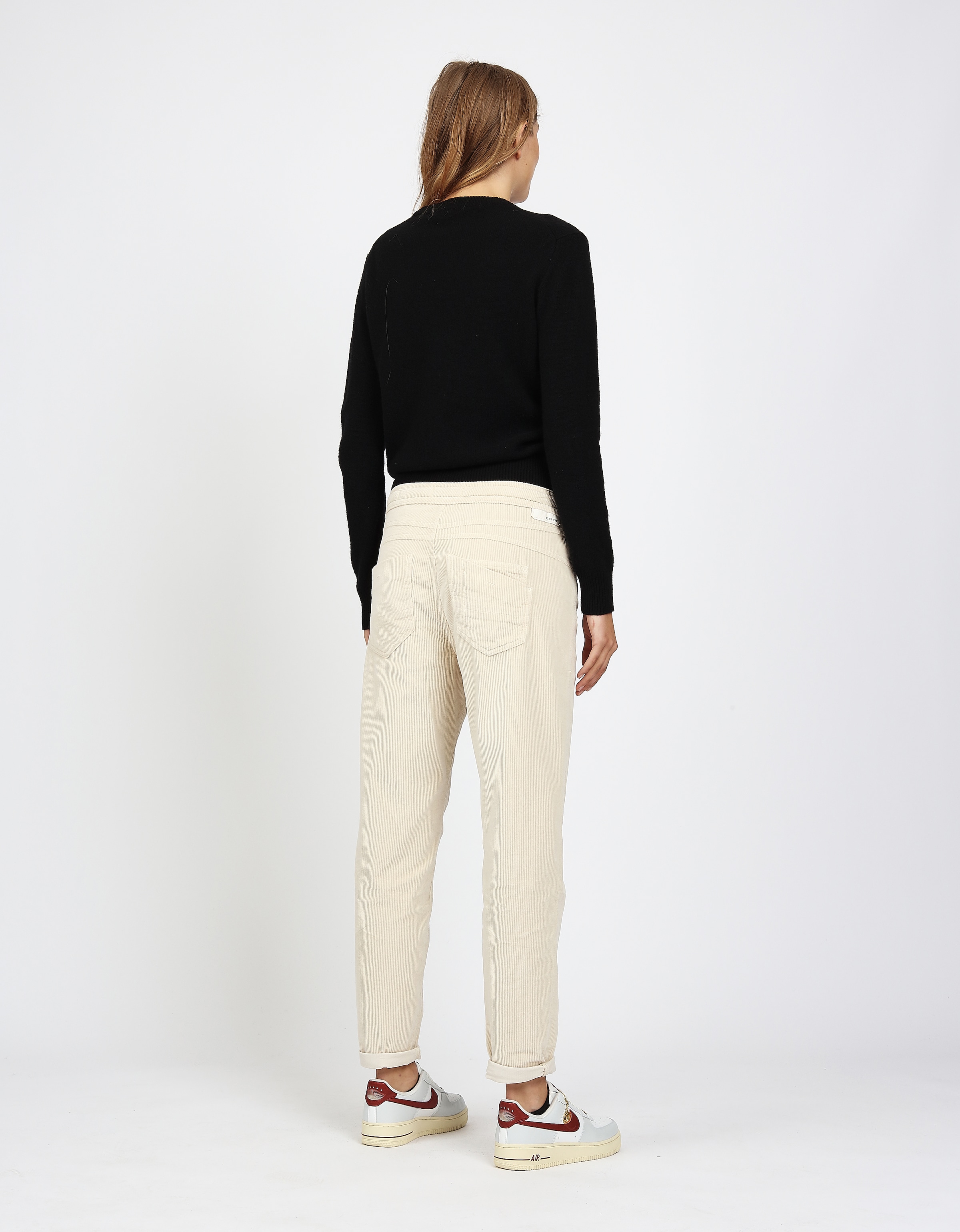 GANG Cordhose »94AMELIE JOGGER«  mit Tunnelzug am Bund