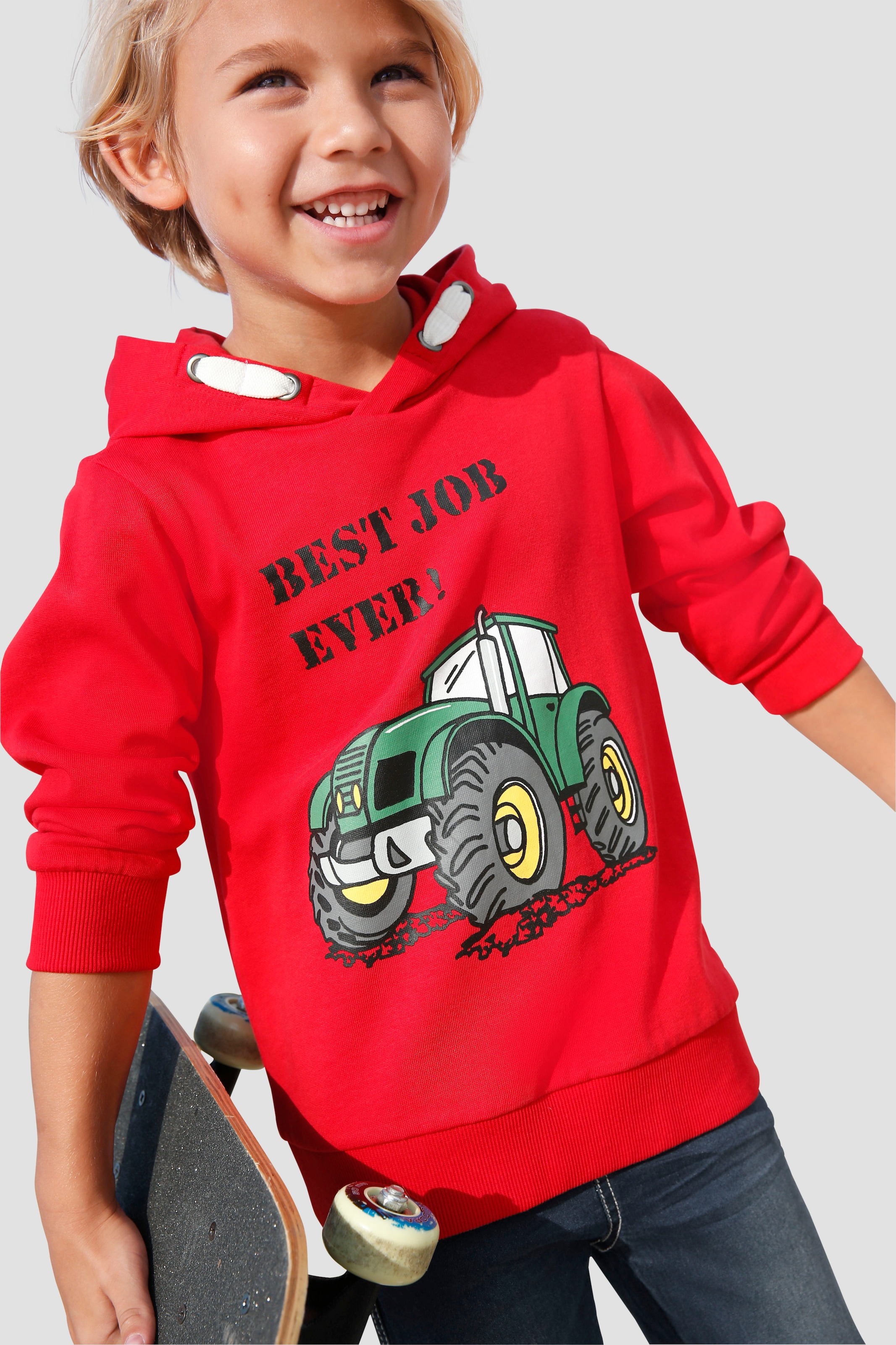 KIDSWORLD Kapuzensweatshirt »BEST JOB EVER!« auf versandkostenfrei